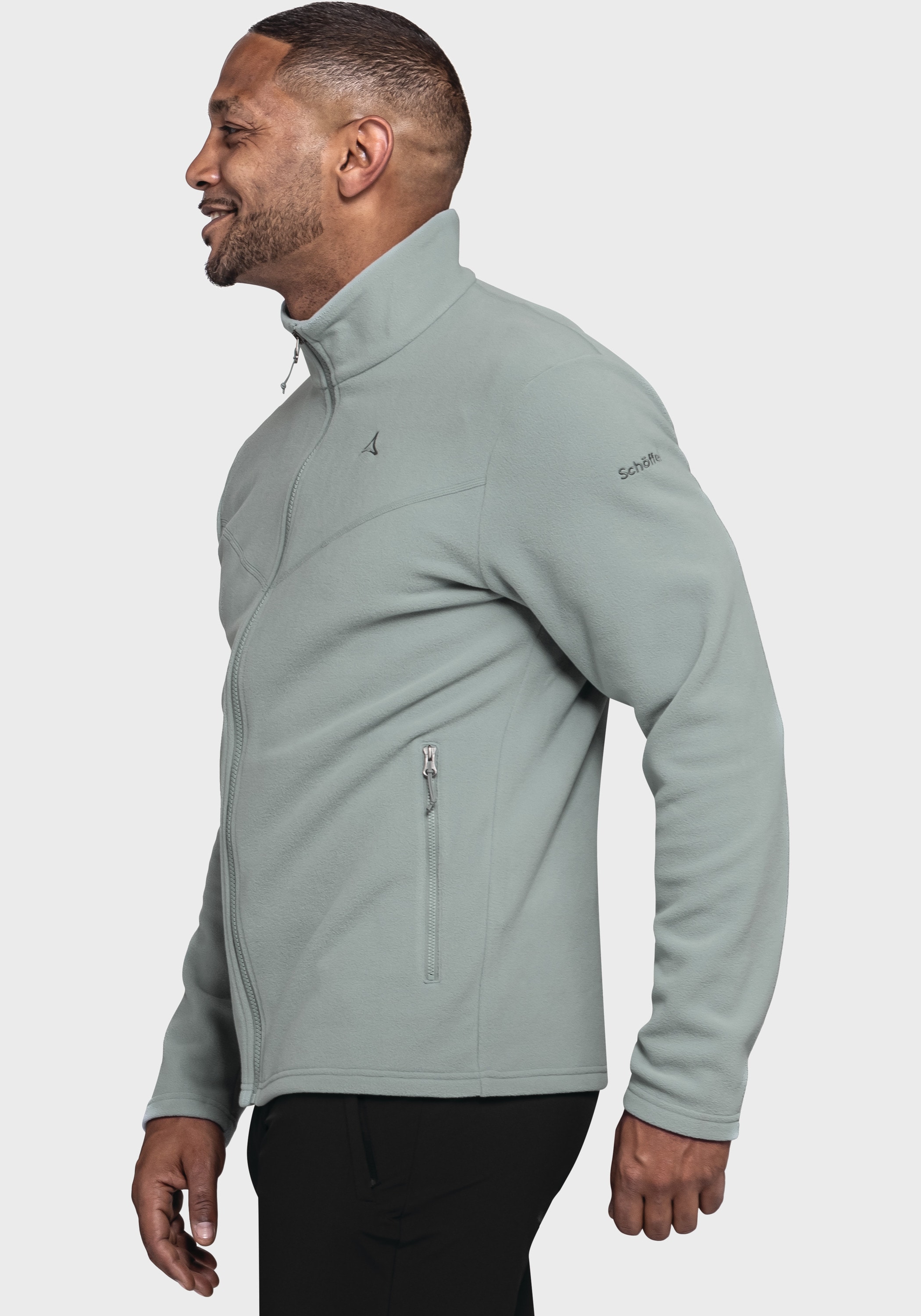 Schöffel Fleecejacke »Hiking Fleece Jk Style Qutang MNS« ohne Kapuze