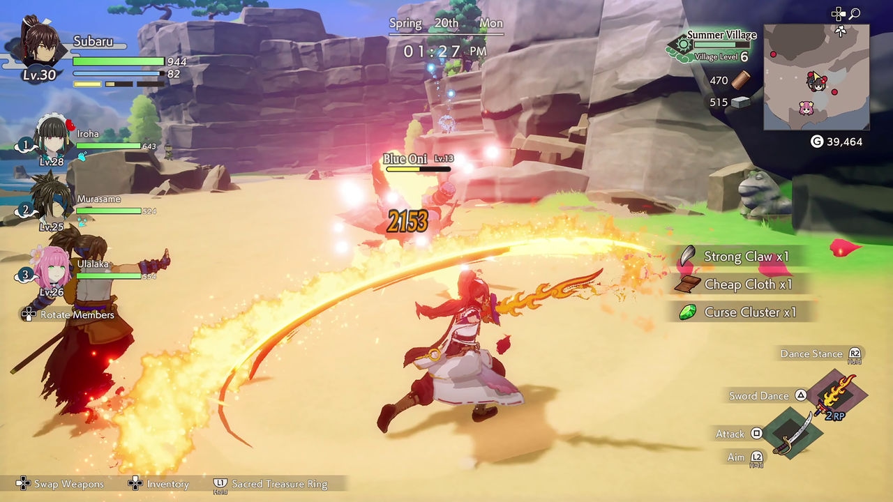 Marvelous Games Logiciel de jeu »Rune Factory: Guardians of Azuma« PlayStation 5