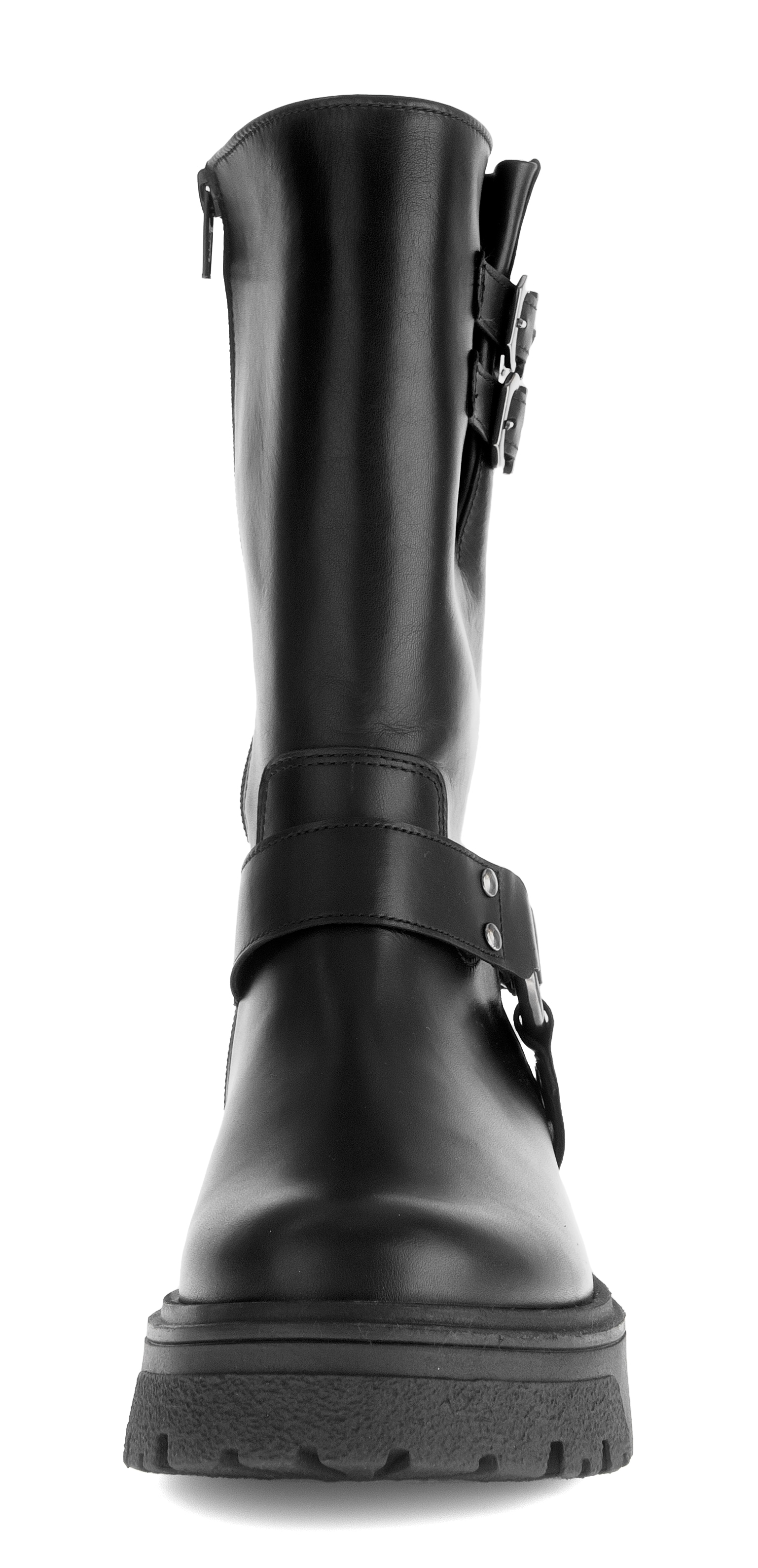 Gabor Stiefel  , Blockabsatz, Kurzstiefel, Boots mit Nieten und Zierriegel
