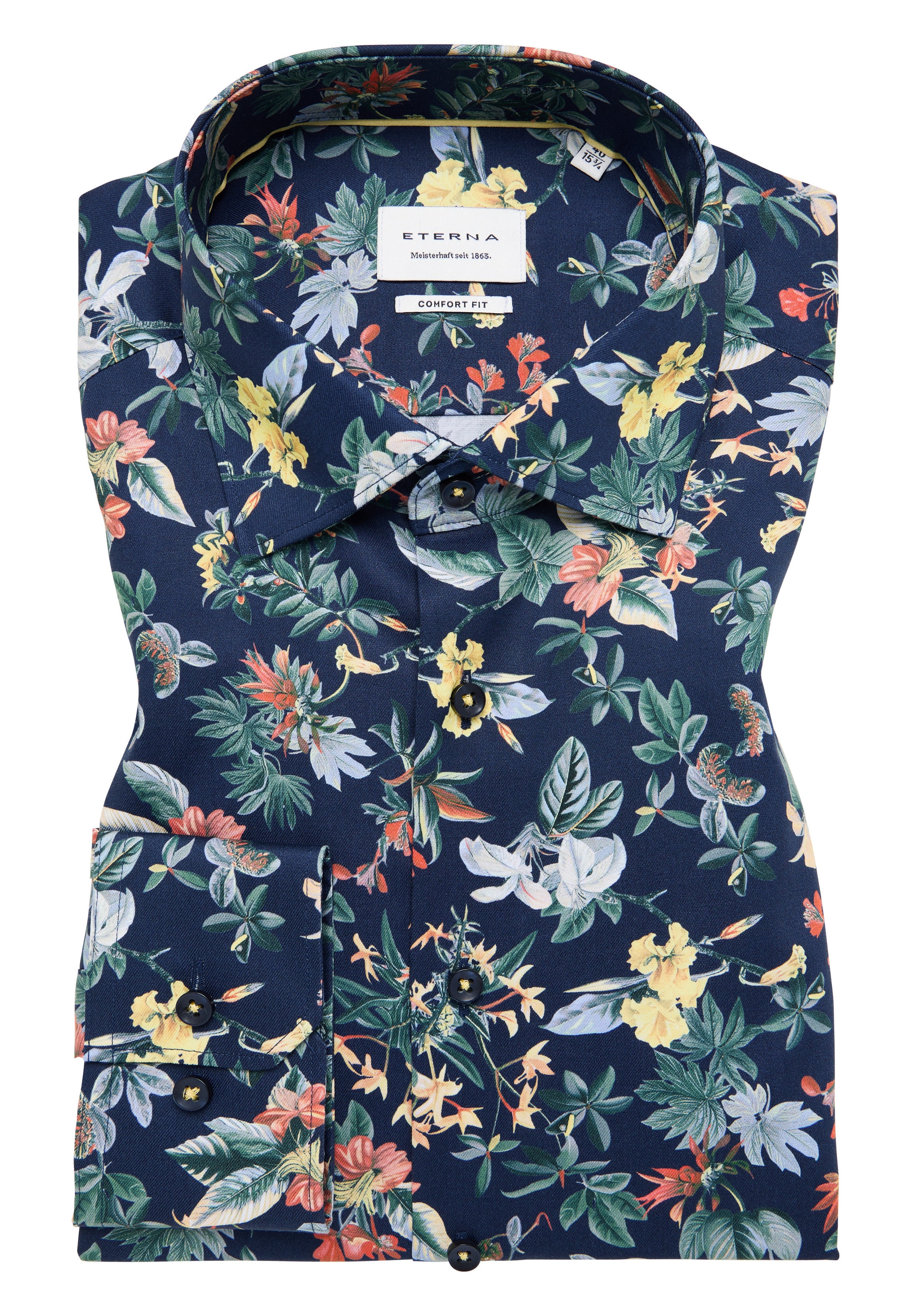 Eterna Chemise à manches longues »COMFORT FIT« NON IRON (bügelfrei)