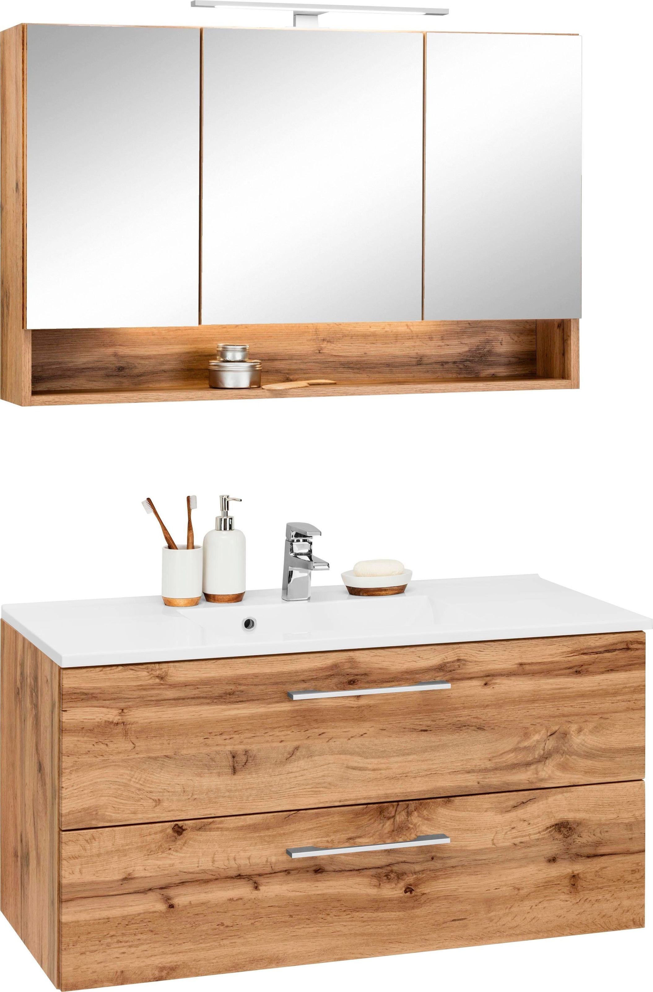 welltime Ensemble de meubles de salle de bain »Soria« 2 cuis tlg.