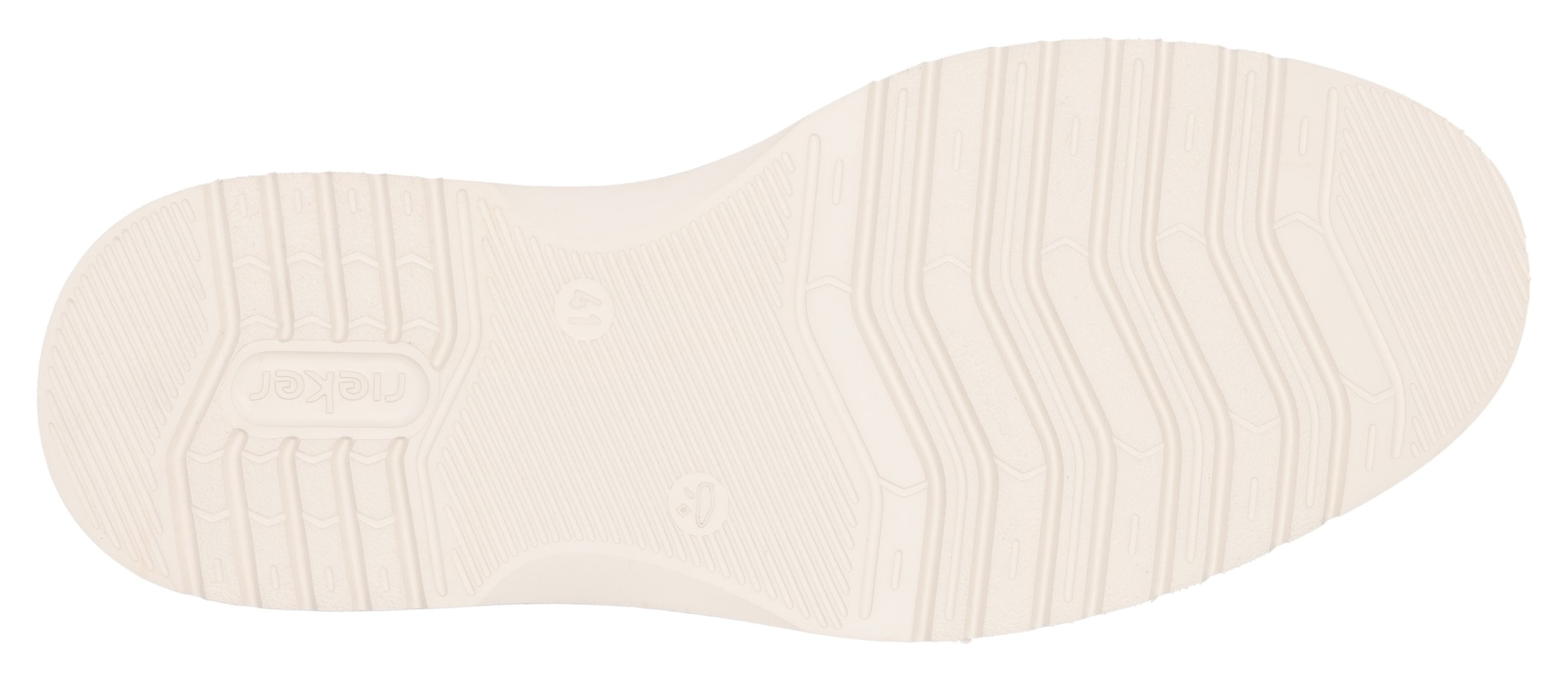 Rieker Chaussure à lacets  , chaussure basse, lacets casual avec entrée facilitée grâce à un élastique