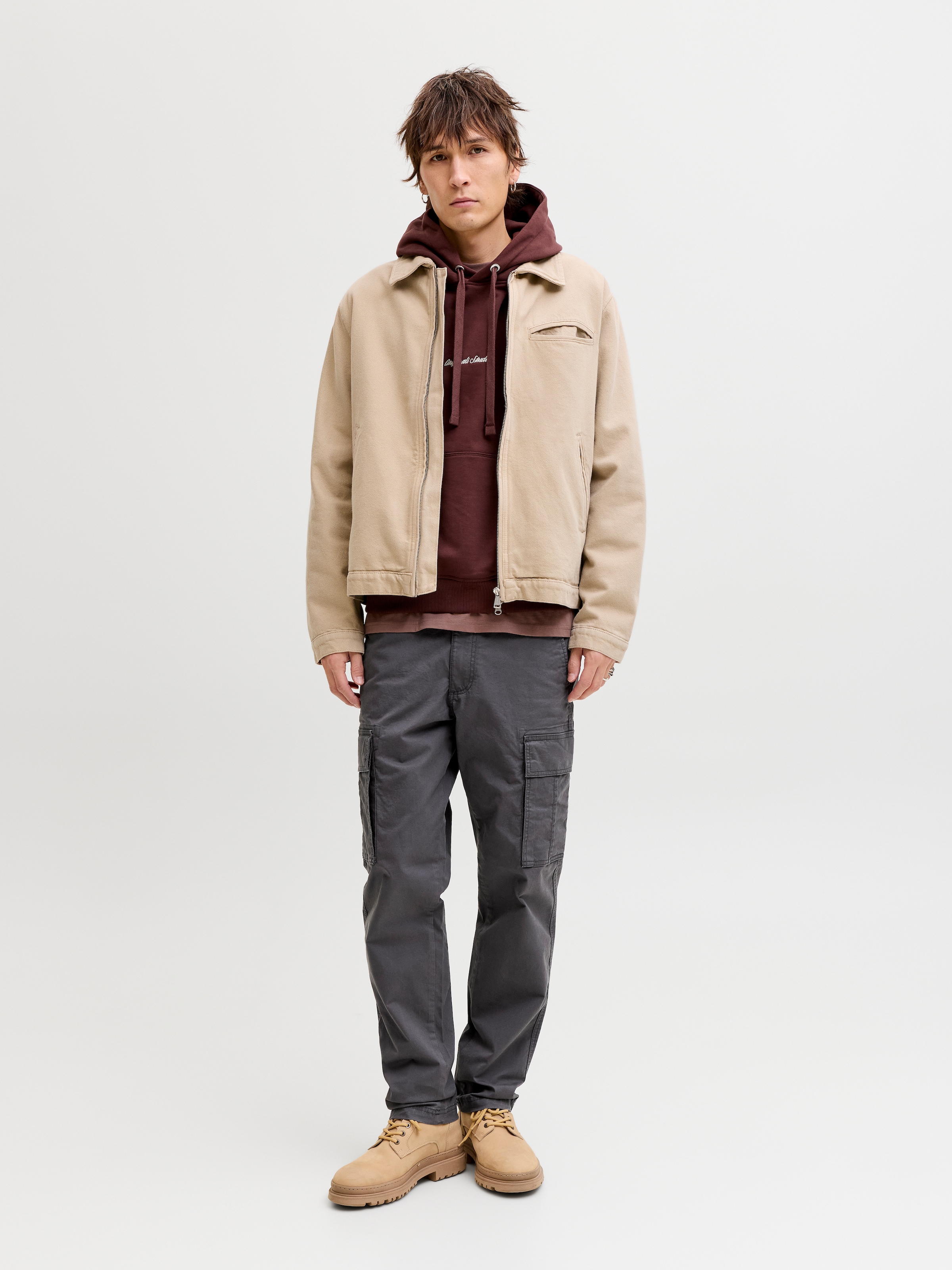 Jack & Jones Cargohose »JPSTKANE FRANK CARGO NOOS«