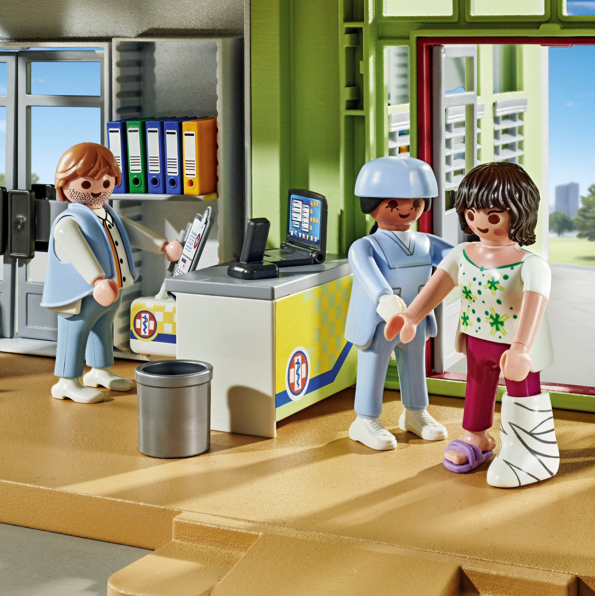 Playmobil® Jeu de construction »Modernes Krankenhaus (71615), Action Heroes« Made in Europe