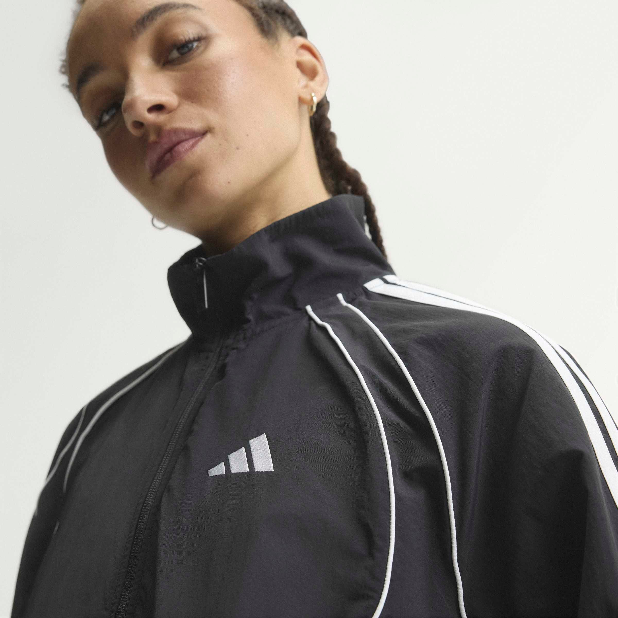 adidas Sportswear Sweatjacke »ICONIC, GEWEBT, 3-STREIFEN«