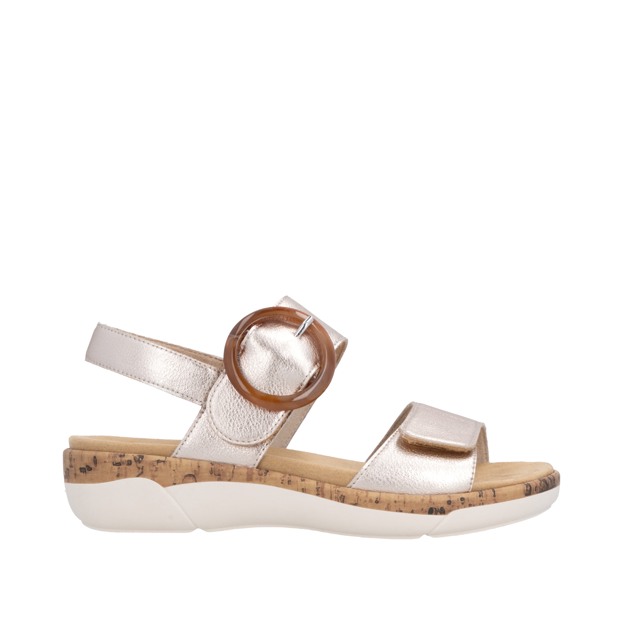 Remonte Sandale  Klettschuh, Sommerschuh, Sandalette mit herausnehmbarem Fussbett