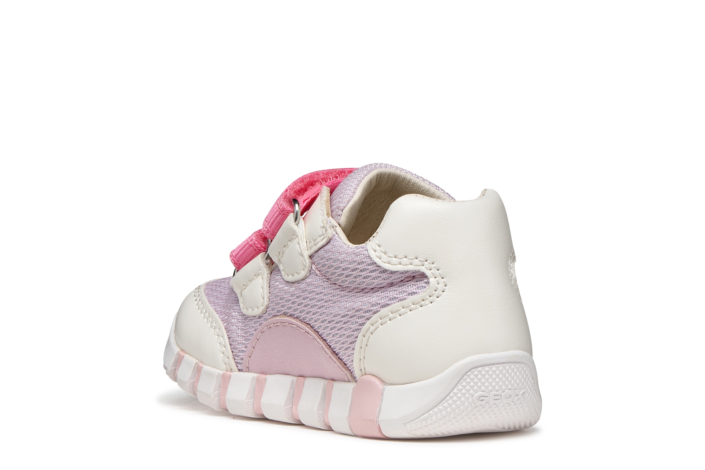 Geox Lauflernschuh »B IUPIDOO GIRL«  Babyschuh im Pastell-Look, Grössenschablone zum Download