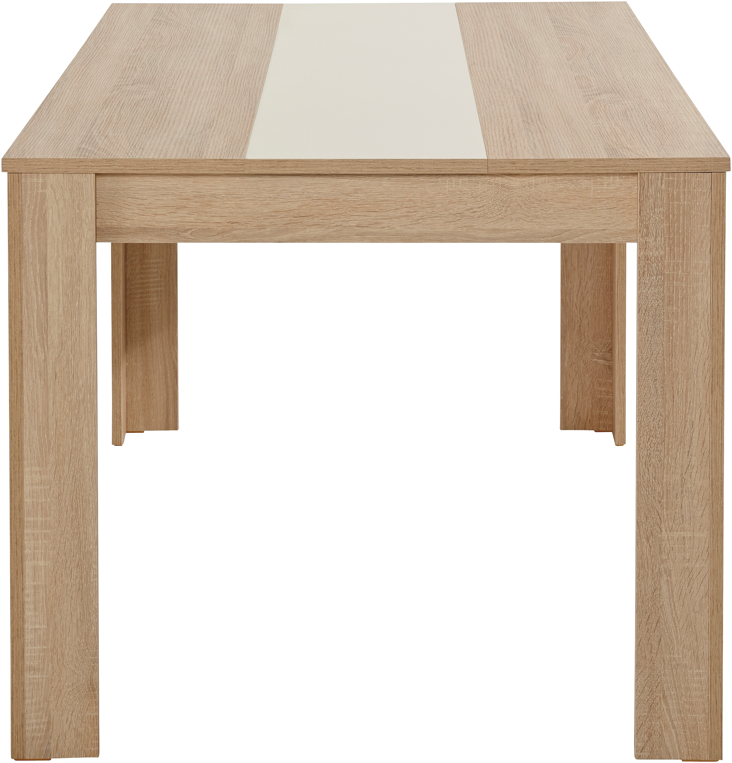 Home affaire Esstisch »Pluto« 1er Set,  Einlegeplatte wendbar
