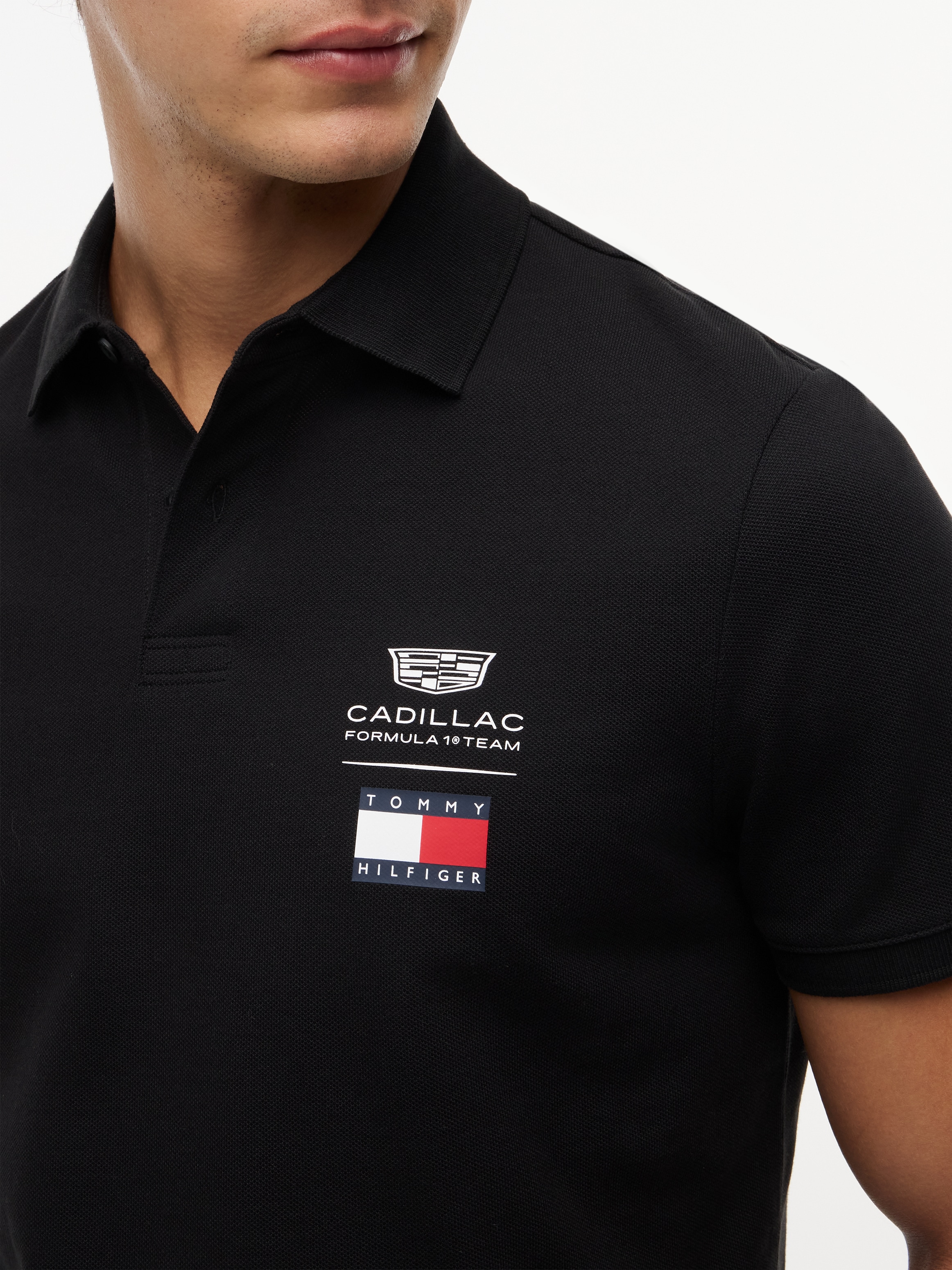 Tommy Hilfiger Polo »TH x Cadillac Formula 1 Team LOGO« Collection Spéciale Unisexe Formule 1