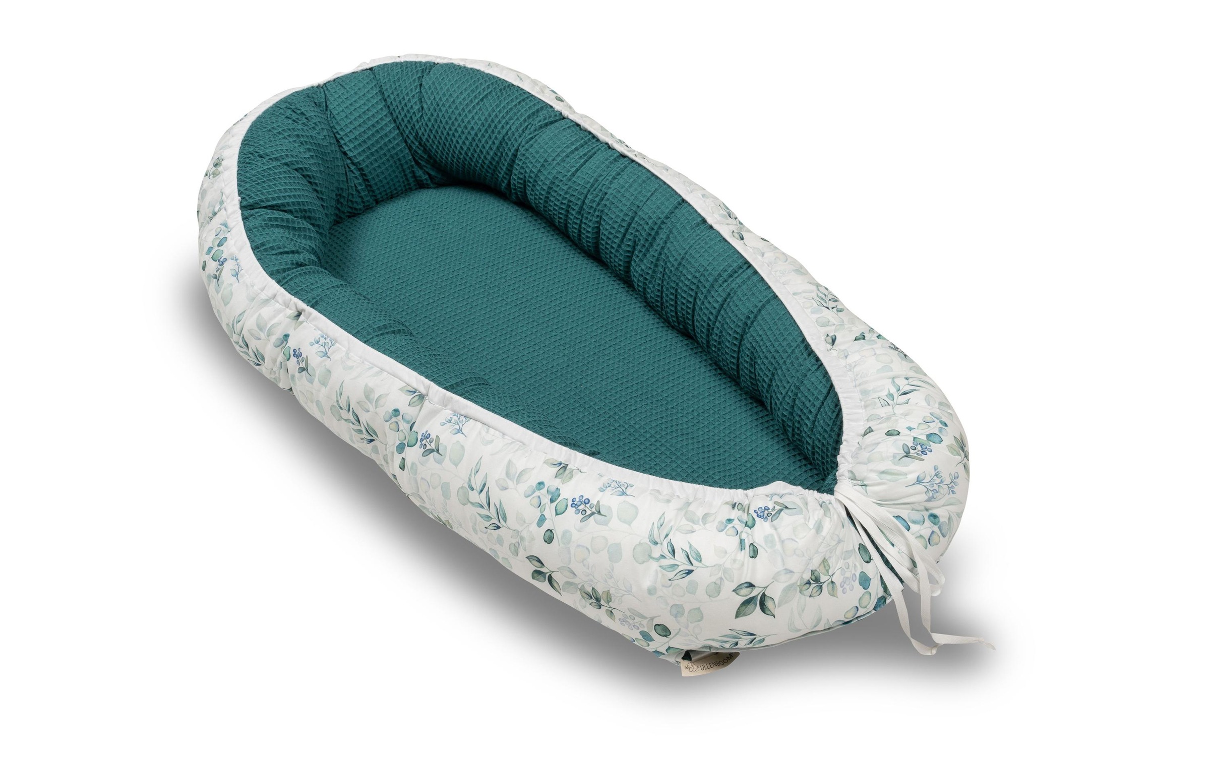 ULLENBOOM ® Bettnestchen »Eukalyptus Petrol 55 x 95 cm«