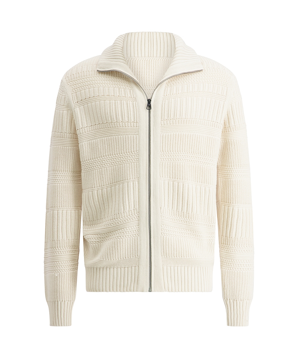 Pierre Cardin Veste en tricot mit Reissverschluss