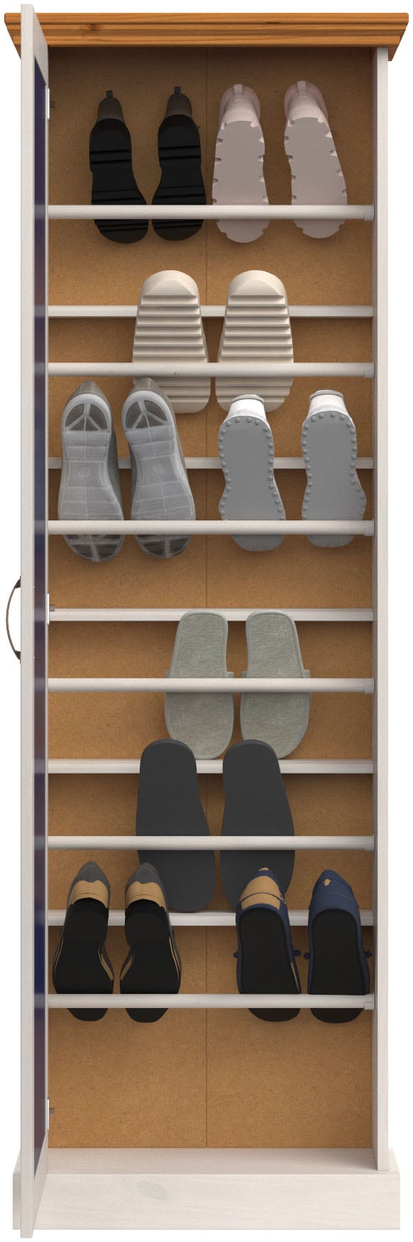 GOODproduct Armoire à chaussures »Selma«