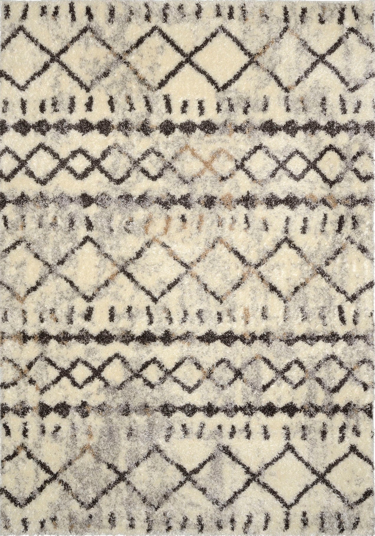 GALLERY M branded by Musterring Teppich »MAROK« rechteckig 12 mm Höhe moderner Kurzflor, grafisches Dessin, Wohnzimmer