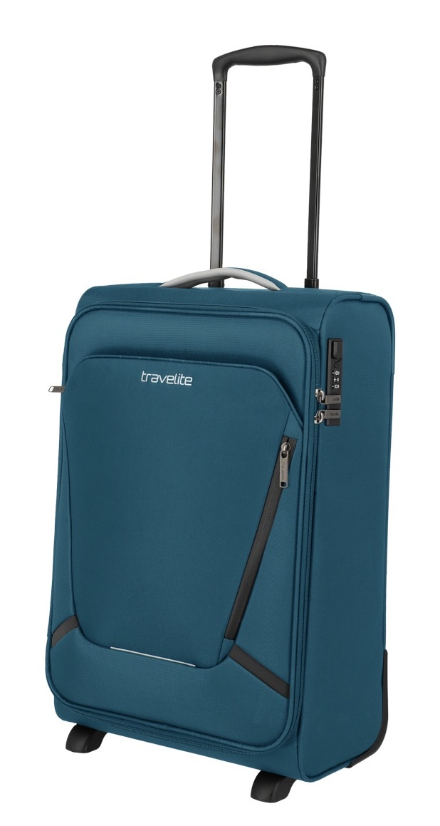 travelite Handgepäck-Trolley »JETPACK Slim 2 Cabin Handgepäck Koffer« 40 l 4 Rollen Weichgepäck, passend für viele gängige Airlines