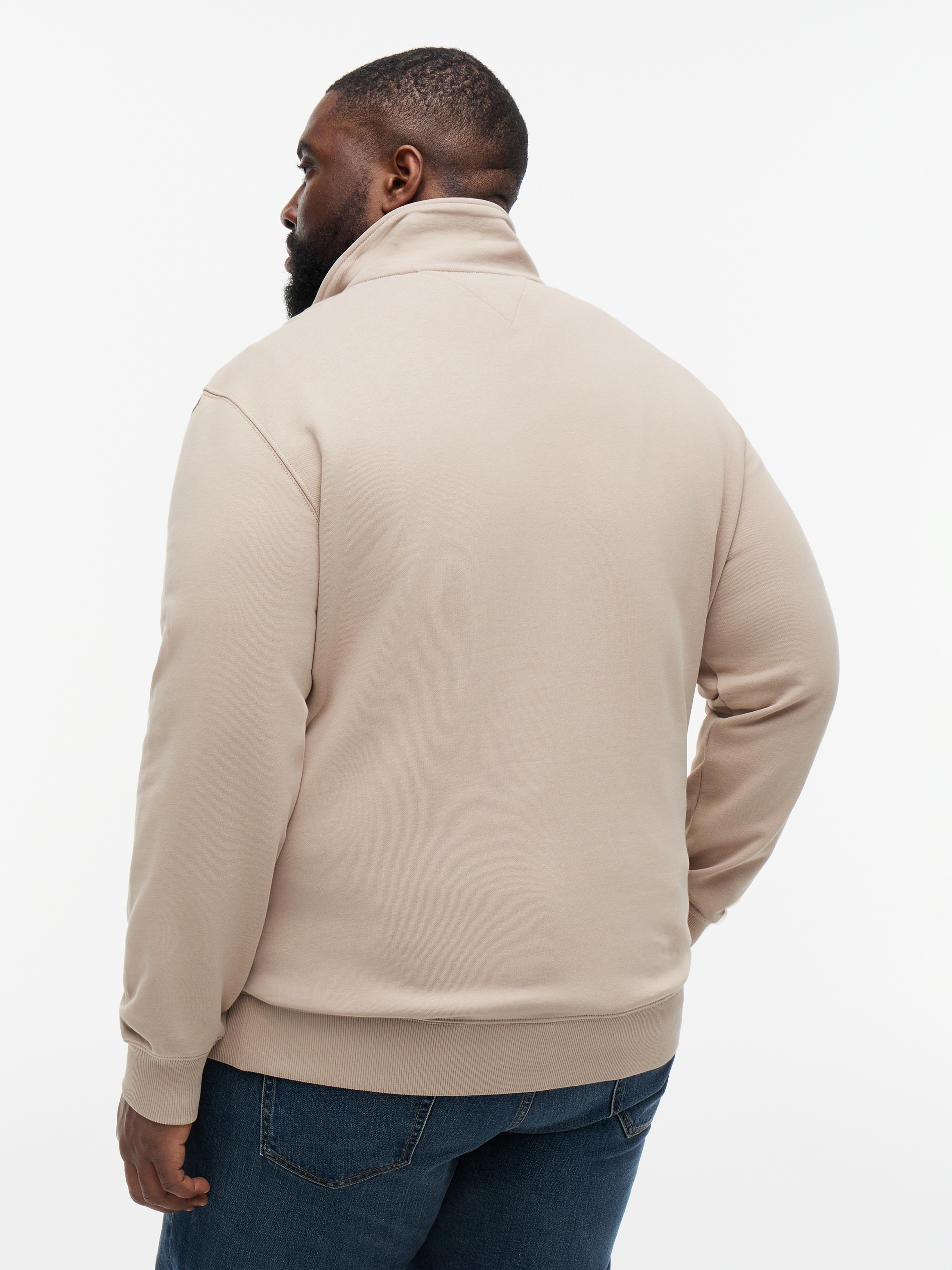 Tommy Hilfiger Big & Tall Sweatshirt »BT-ESSENTIAL TERRY NEW 1/4 ZIP«, Grosse Grössen
