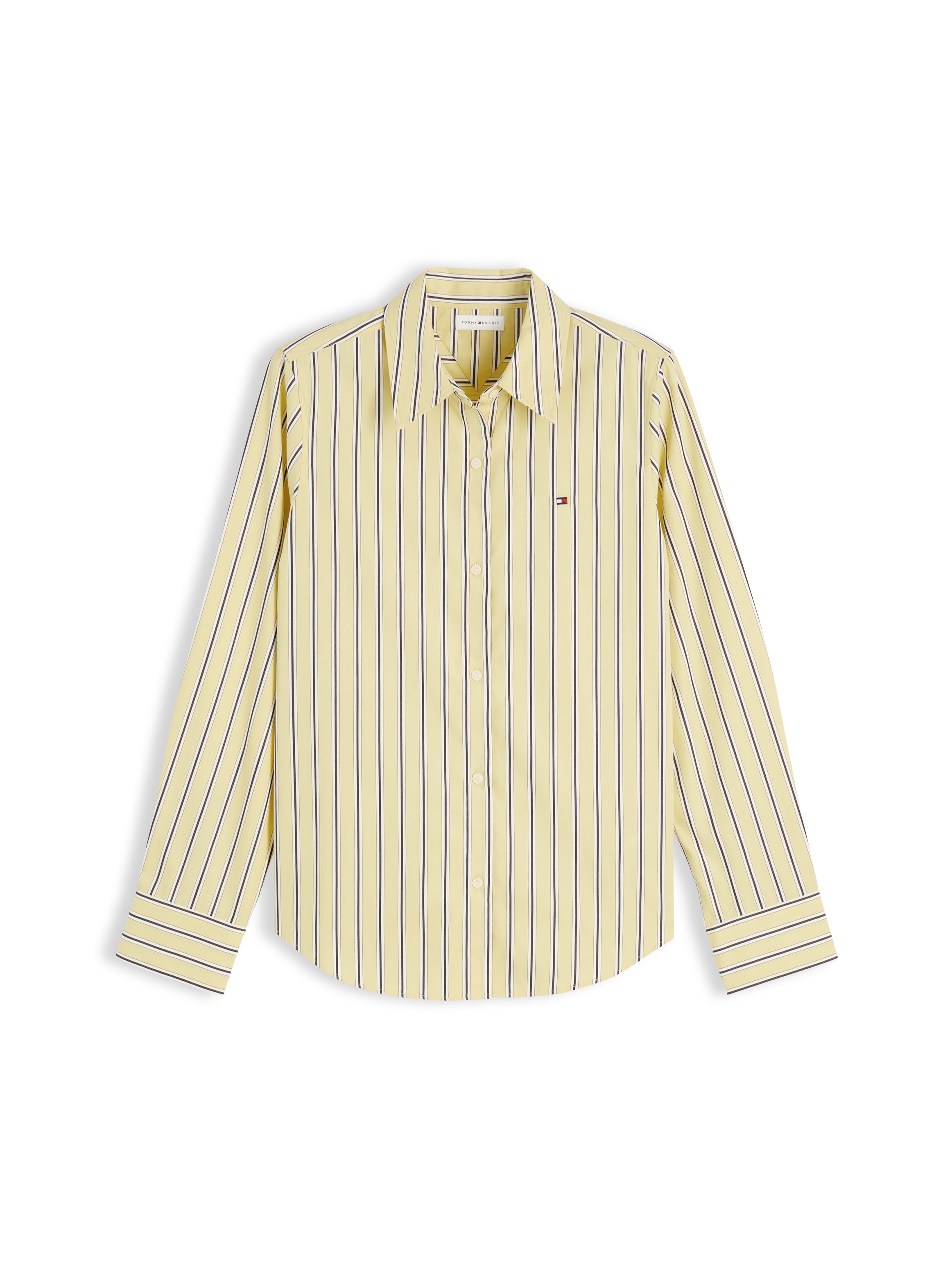 Tommy Hilfiger Hemdbluse »SUMMER POPLIN REGULAR SHIRT« Baumwolle, regular fit, auch in grossen Grössen