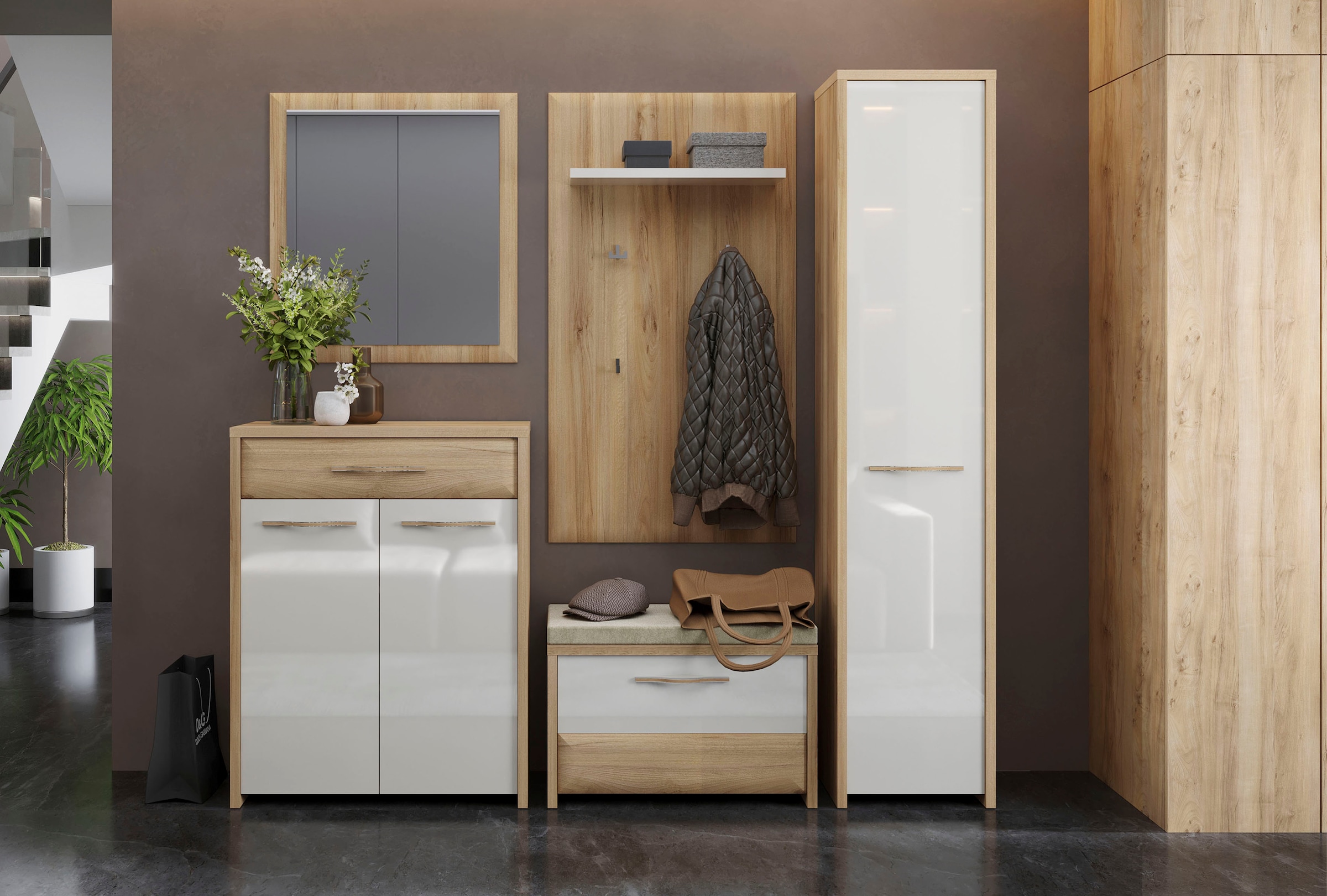GOODproduct Wandspiegel »Gala« Breite 70 cm, mit Rahmen