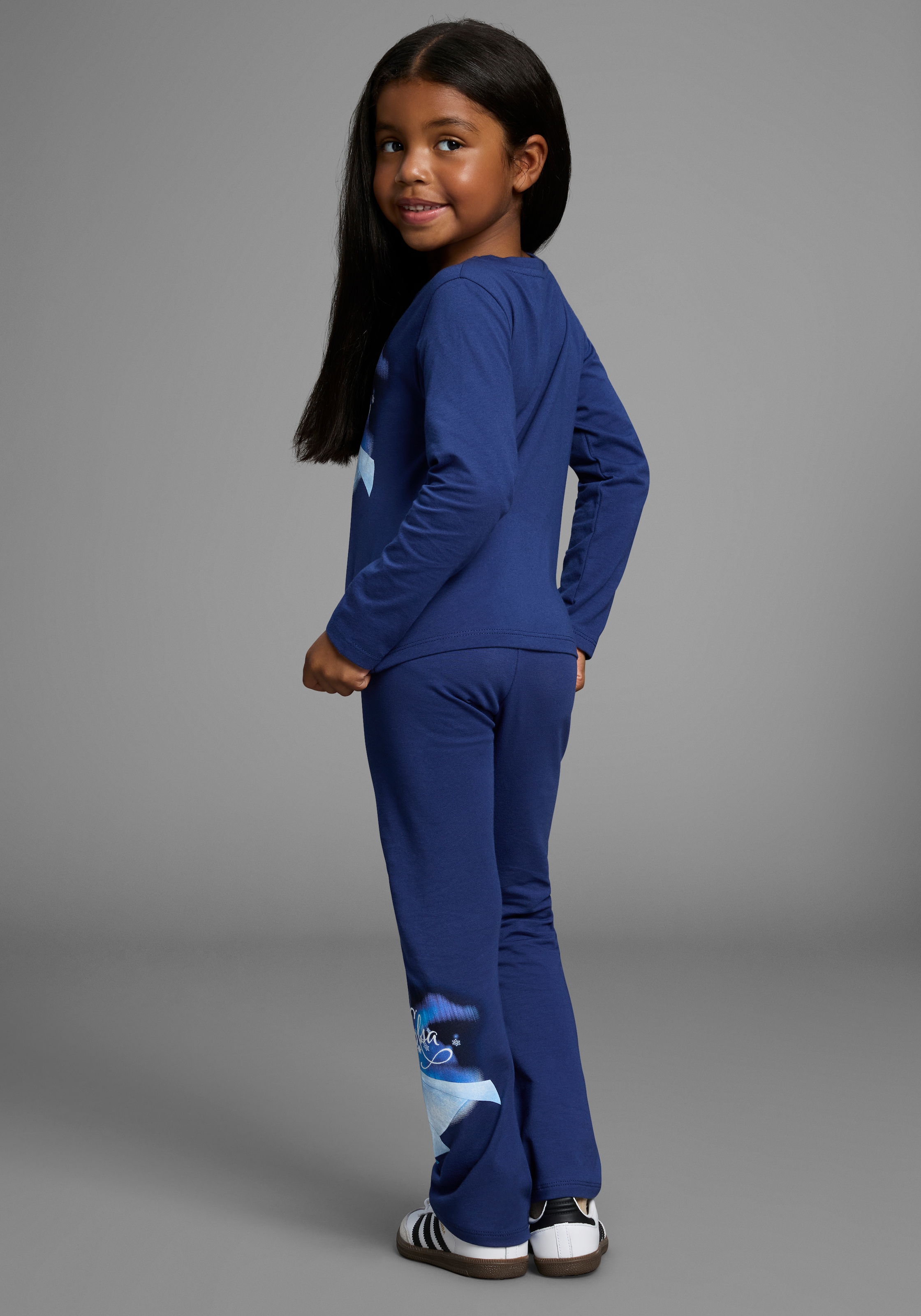 KIDSWORLD T-shirt à manches longues & leggings »Disney SET Frozen: ELSA« Set, 2 cuis tlg. Disney ELSA Drucke