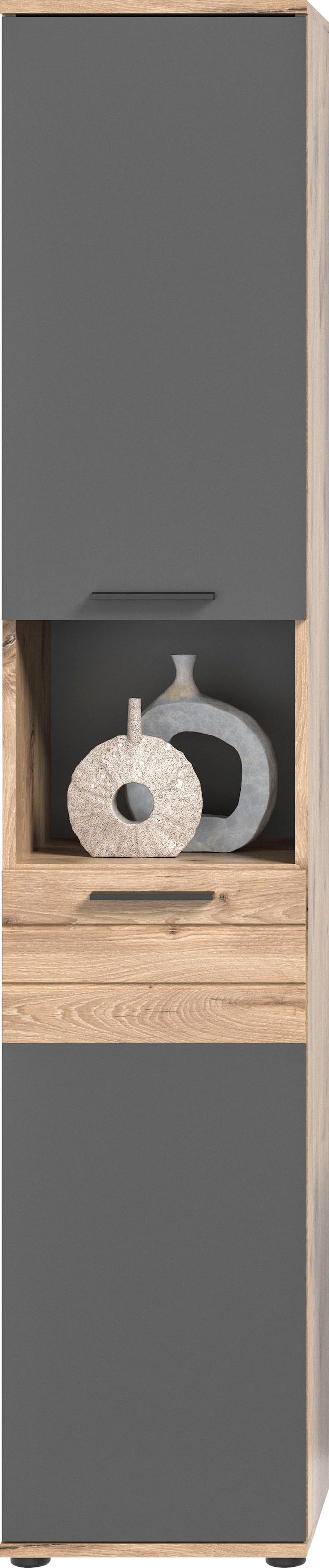 welltime Badmöbel-Set »Riga, 5 teilig, bestehend aus:« Set, 5 Stk. tlg.