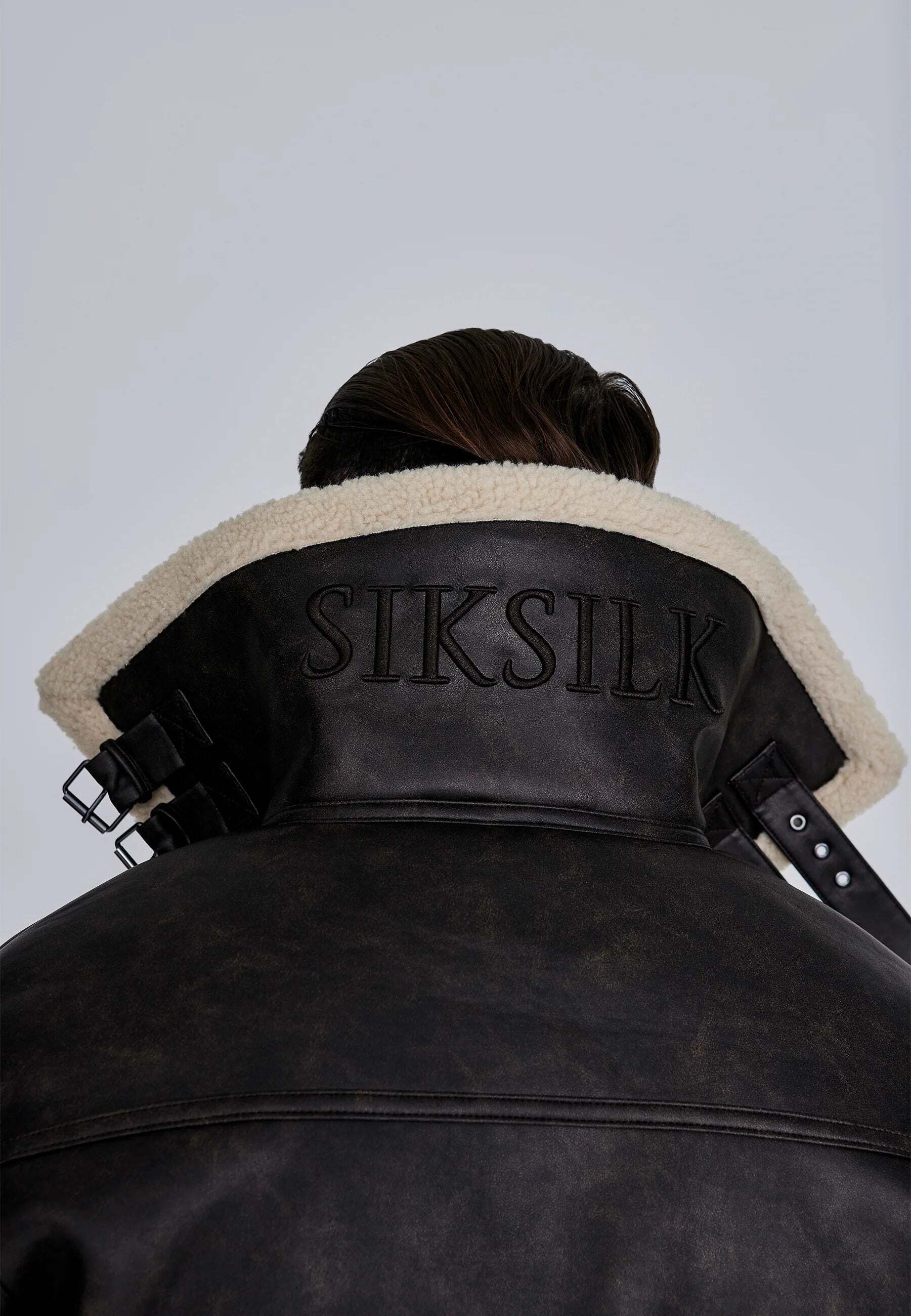 Siksilk Kurzjacke »Siksilk Jacke Aviator Jacket«