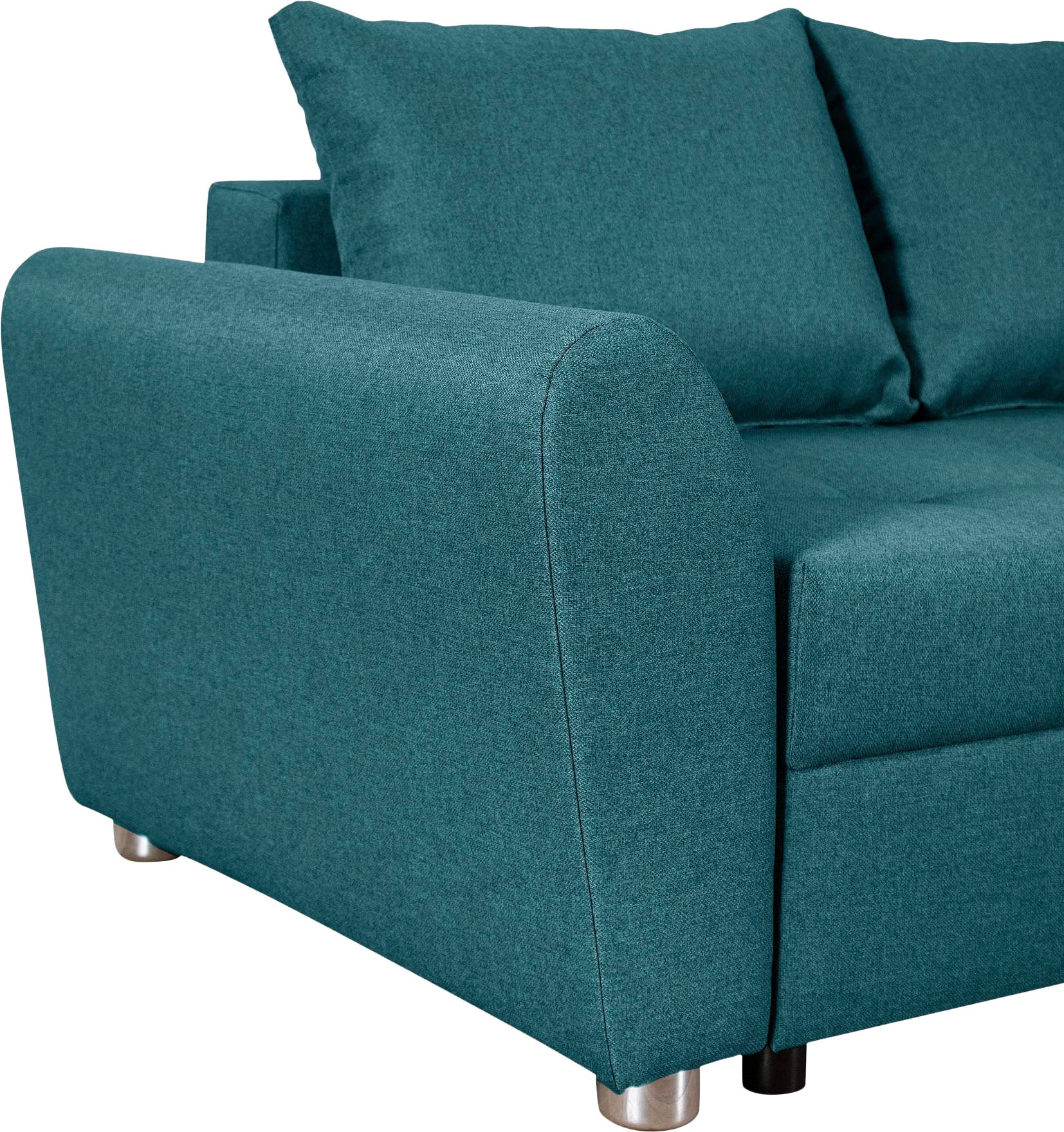 COLLECTION AB Ecksofa »JANA XL-Sofa L-Form« inkl. Bettfunktion, Bettkasten und Bonnelfederkern