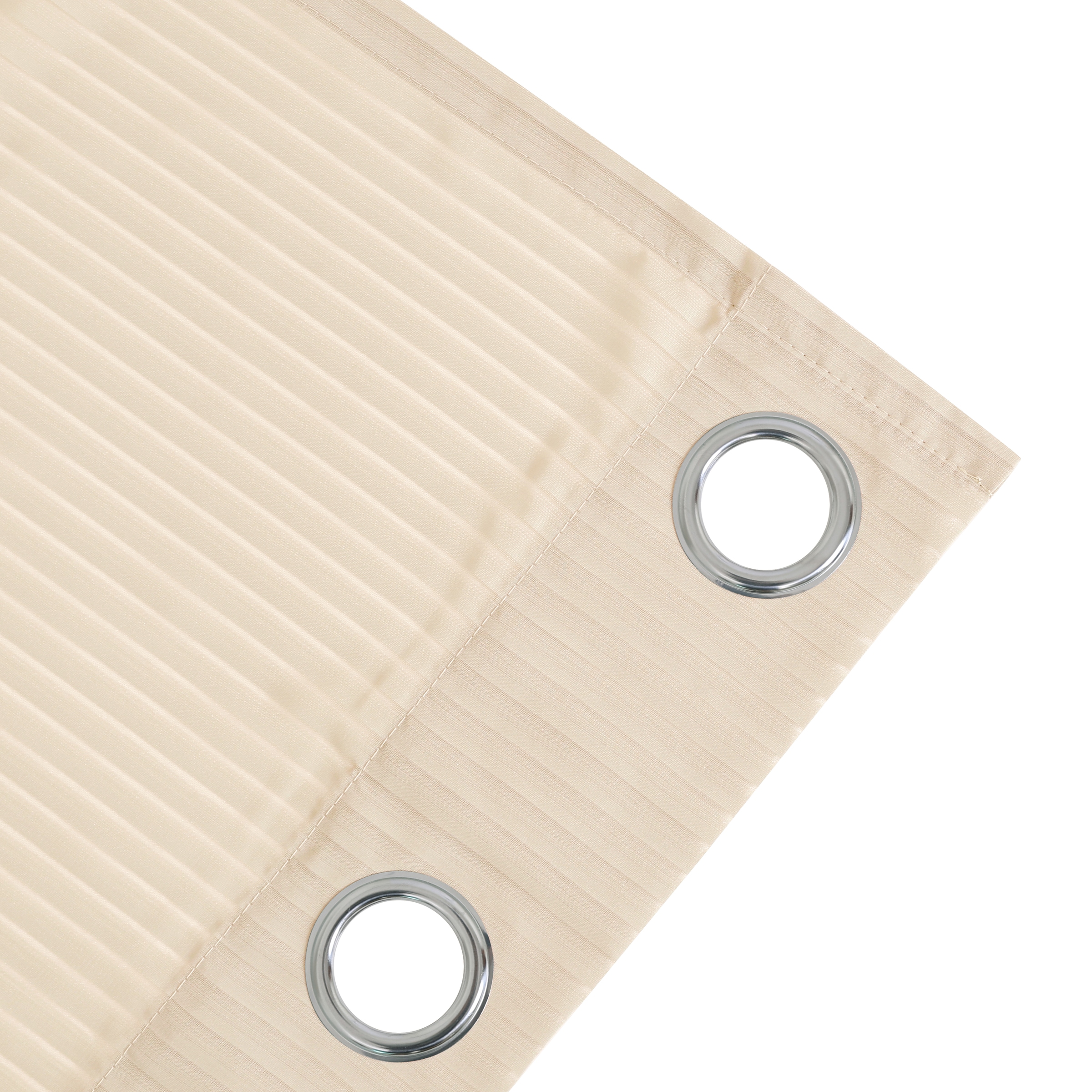 GOODproduct Gardine »Fritty« Ösen 2 Stk. tlg. Ösen,  transparent, Pflegeleicht, elegante Längststreifen