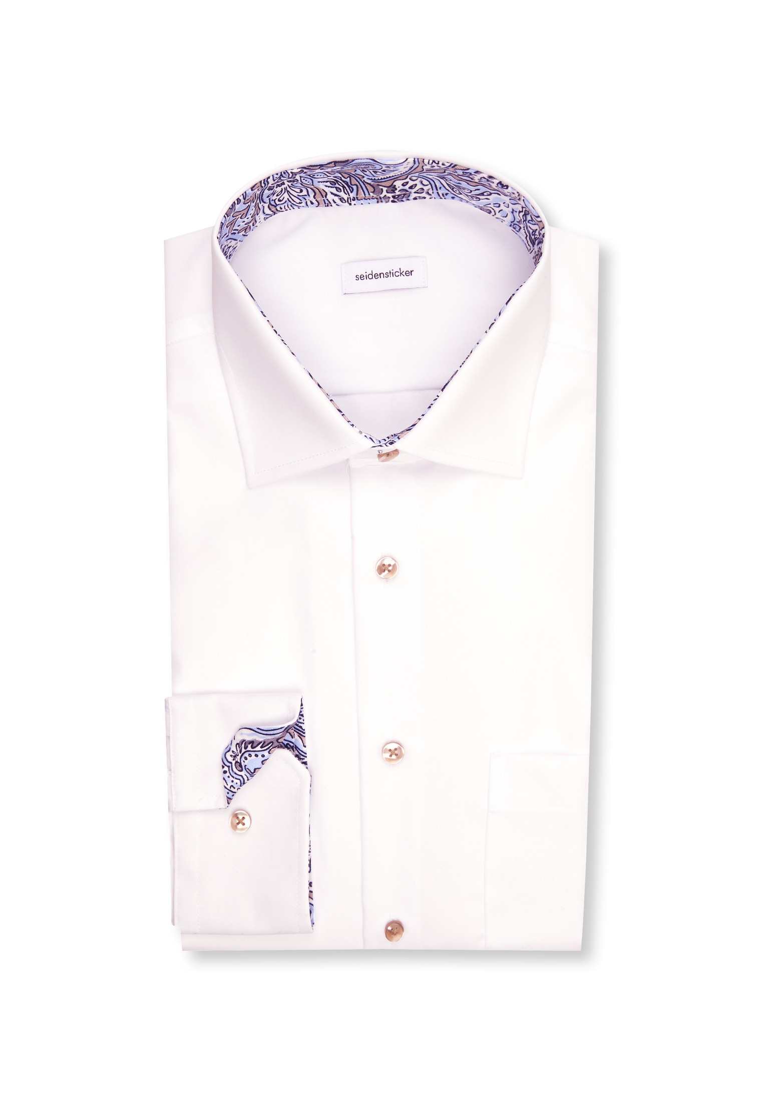 seidensticker Businesshemd »Regular«, Regular 1/1 Kentkragen Uni

