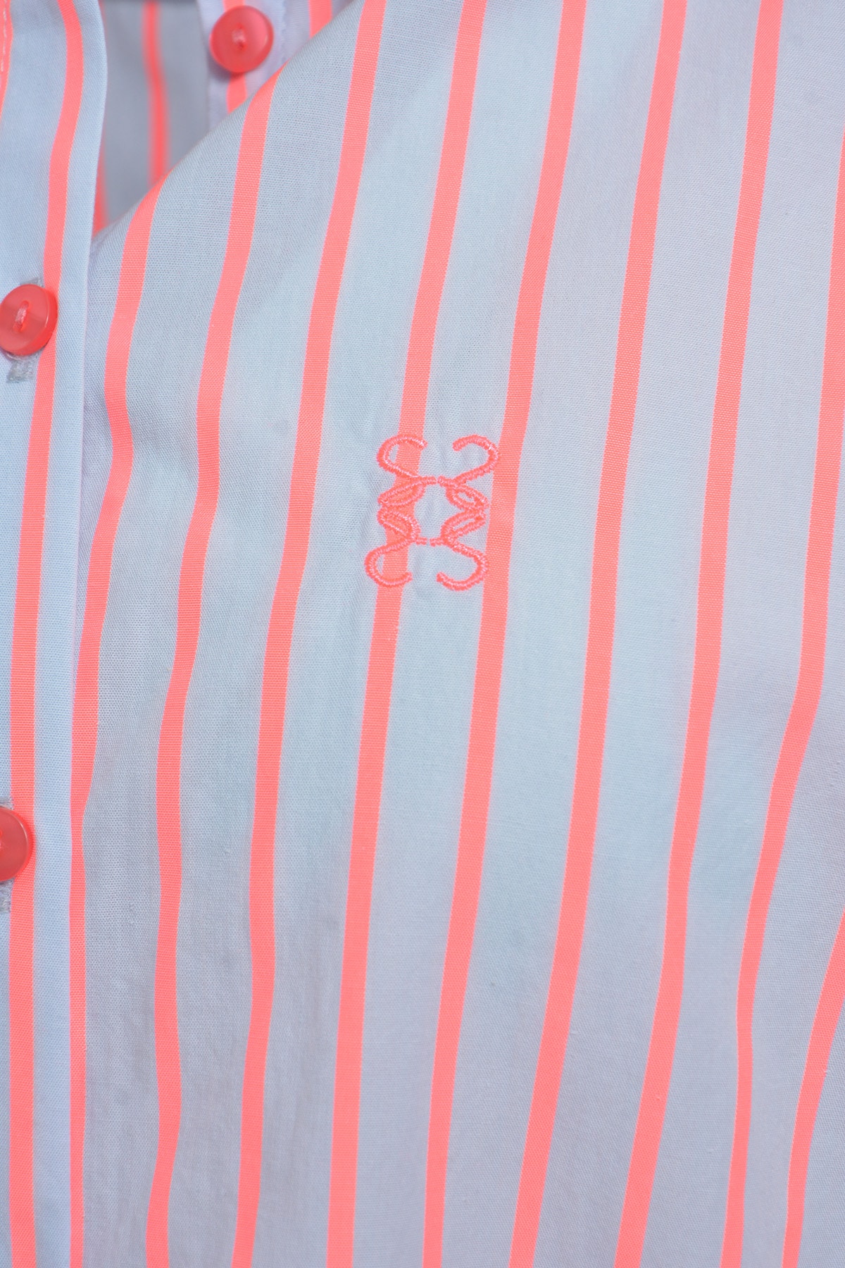 Smith & Soul Blouse chemise mit zusätzlicher Knopfleiste am Rücken, gestreift