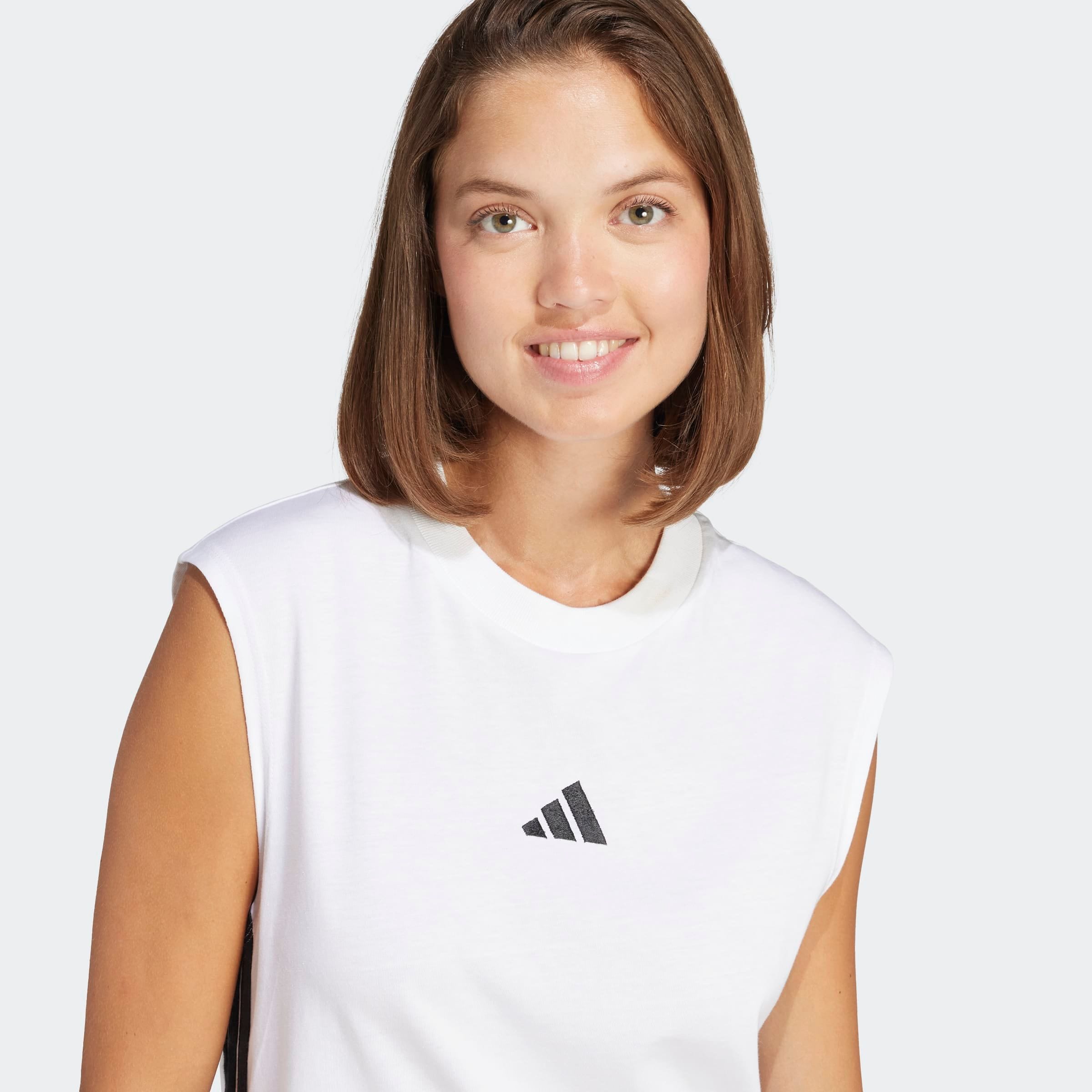 adidas Sportswear Tanktop »ESSENTIALS 3-STREIFEN COTTON LIFESTYLE«
