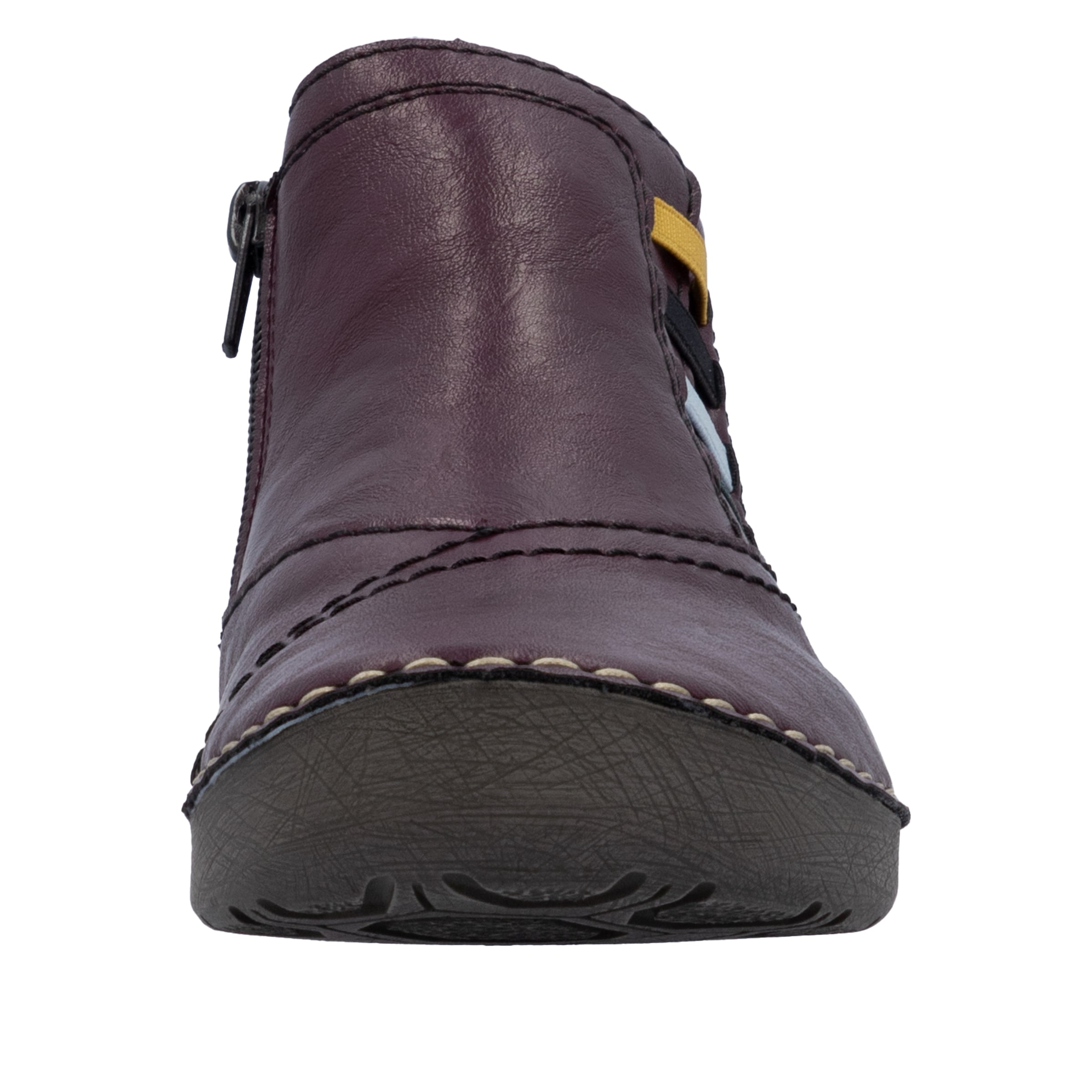 Rieker Bottines à enfiler  Boots casual, bottines, boots à enfiler avec fermeture éclair intérieure