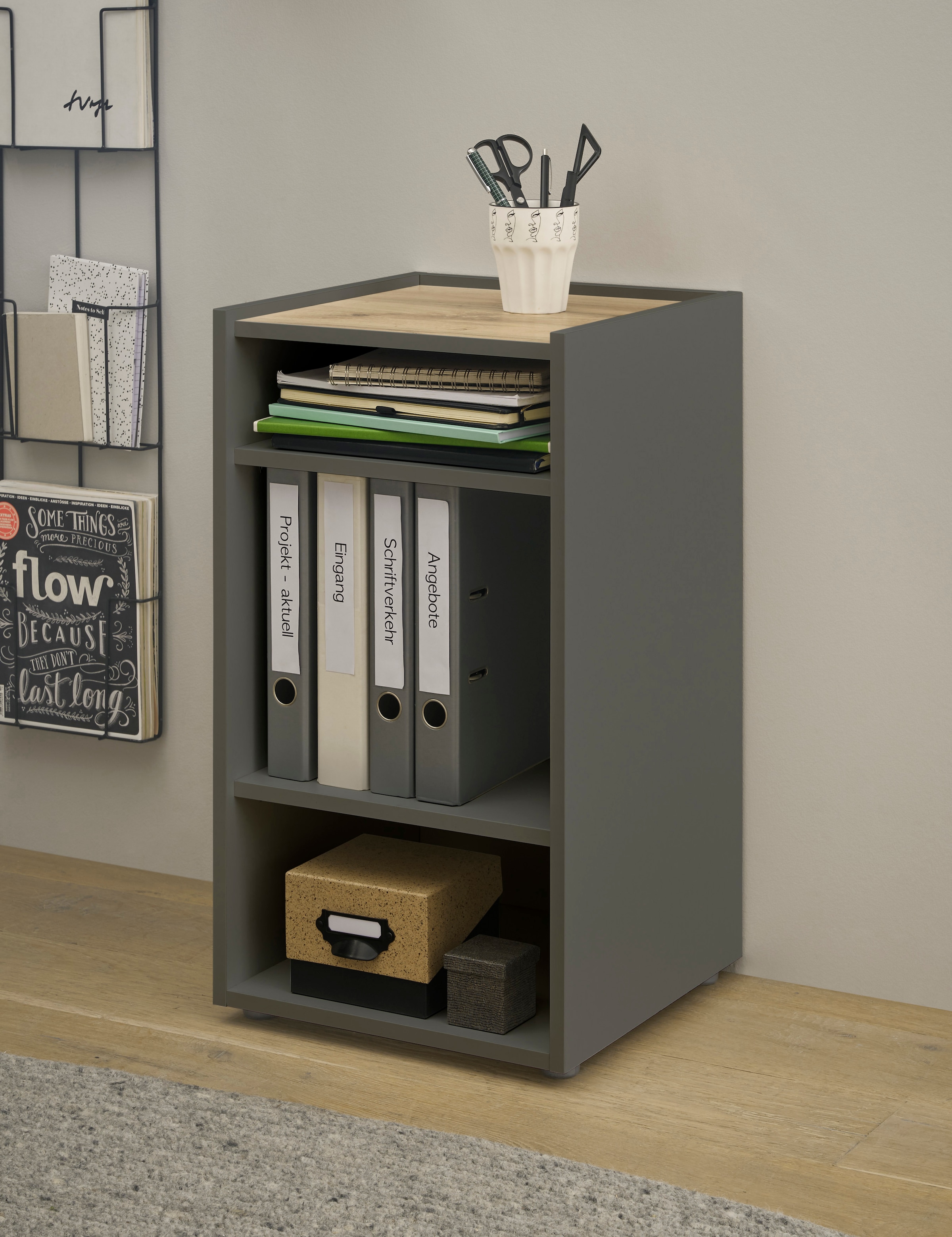 Home affaire Commode »CiTY/GiRON« Aktenschrank, wohnliches Home Office, Breite 40 cm