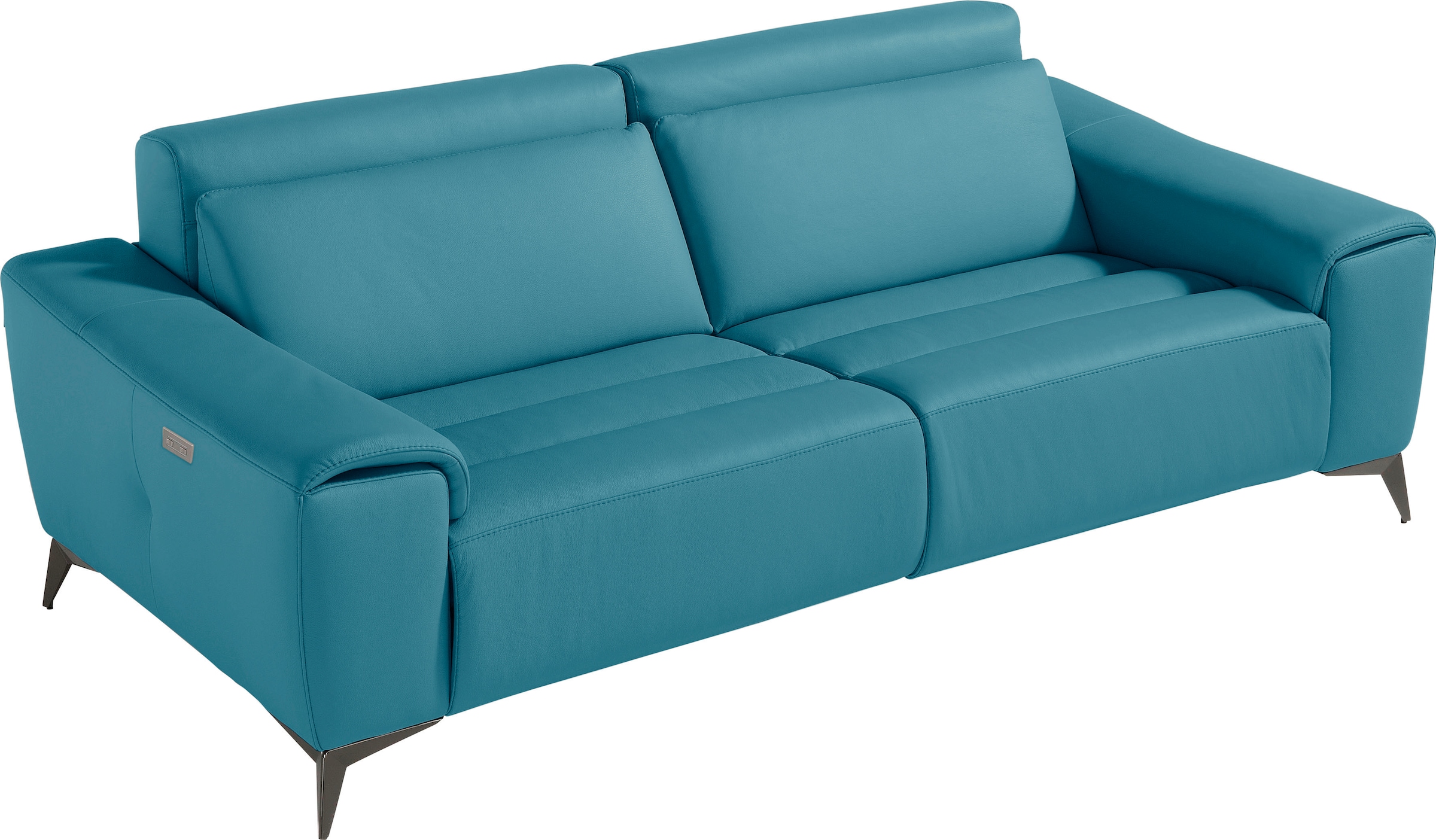 Egoitaliano 2,5-Sitzer »Suzette, Designsofa mit elektrischen Komfortfunktionen, edel & bequem« inkl. 2 elektronischer Relaxfunktionen, Rücken- und Fussteilfunktion