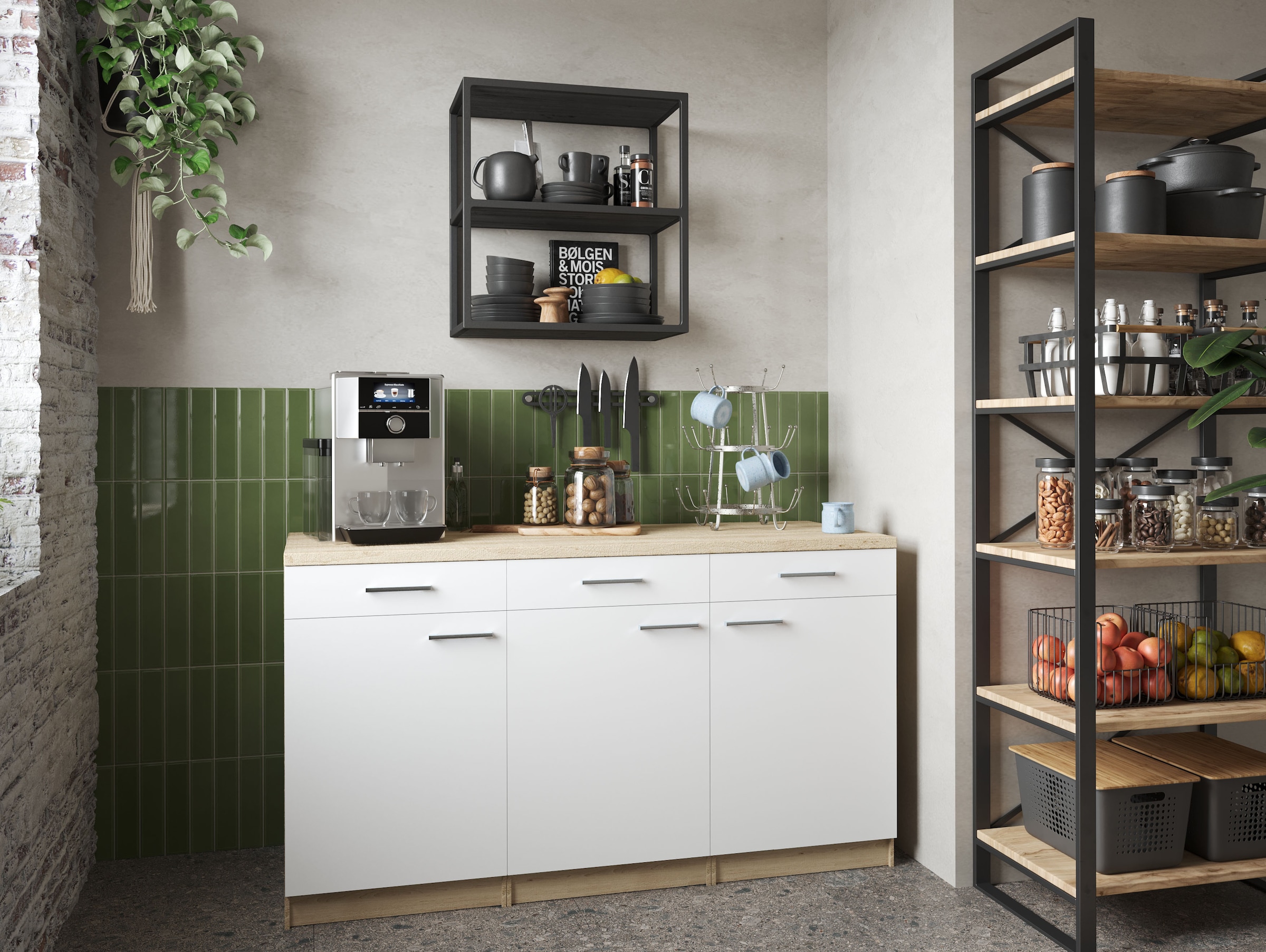 RESPEKTA Set d'armoires multi-usages »Merle«