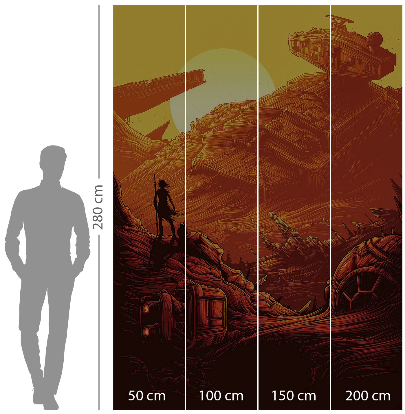 Komar Vliestapete bedruckt glatt Kinderzimmer