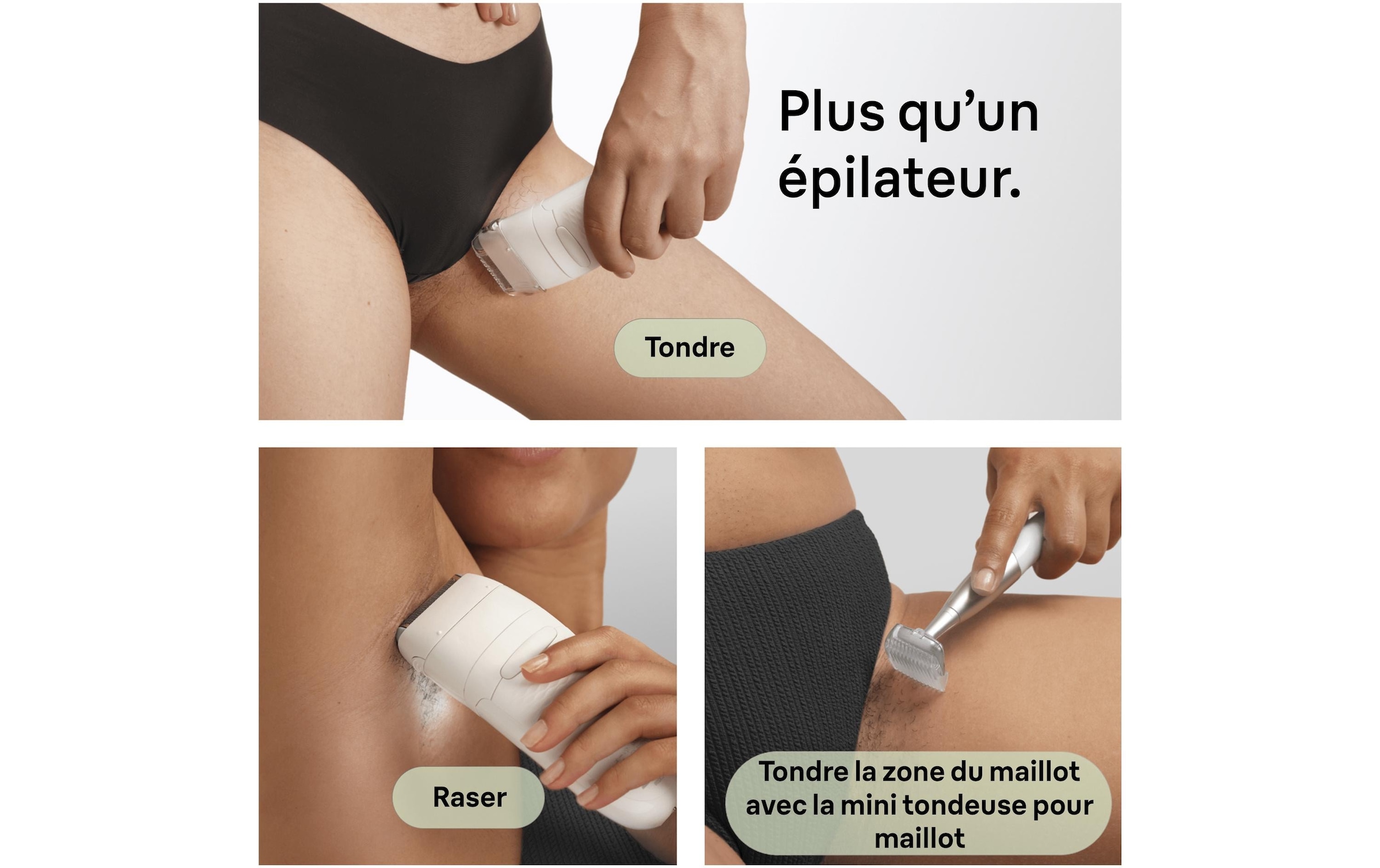 Braun Épilateur »Silk-épil 7 SE7-241« Wet & Dry, inklusive Rasieraufsatz, Trimmeraufsatz und Bikini-Trimmer