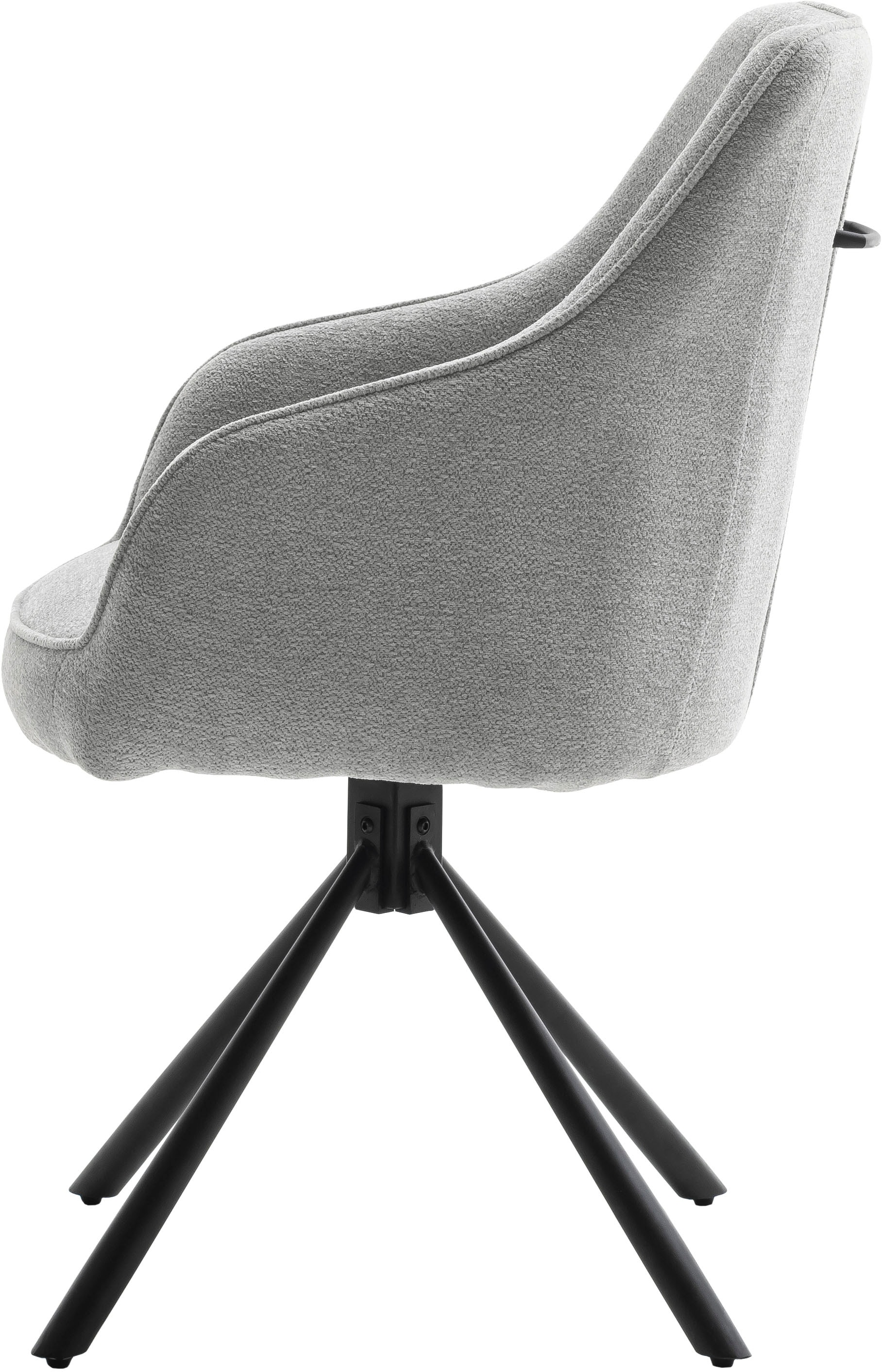 MCA furniture Esszimmerstuhl »KASAMA« () (2er-Set), 180° drehbar, Belastbarkeit120 kg, Sitzhöhe ca. 51 cm