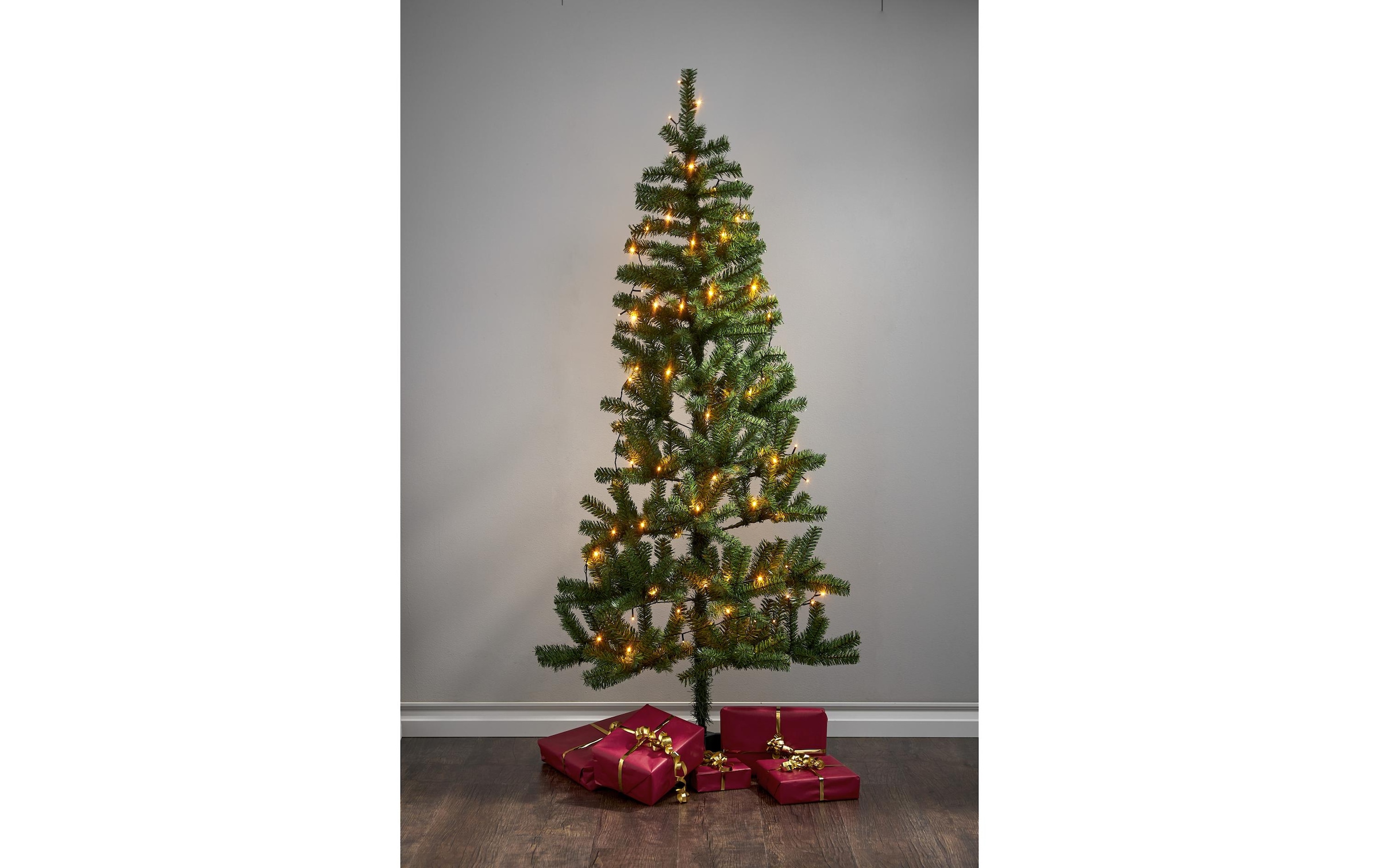 Parforce Traditional Hunting LED-Lichterkette »Golden, 80 LED, 560 cm Outdoor« 80 Stk.-flammig