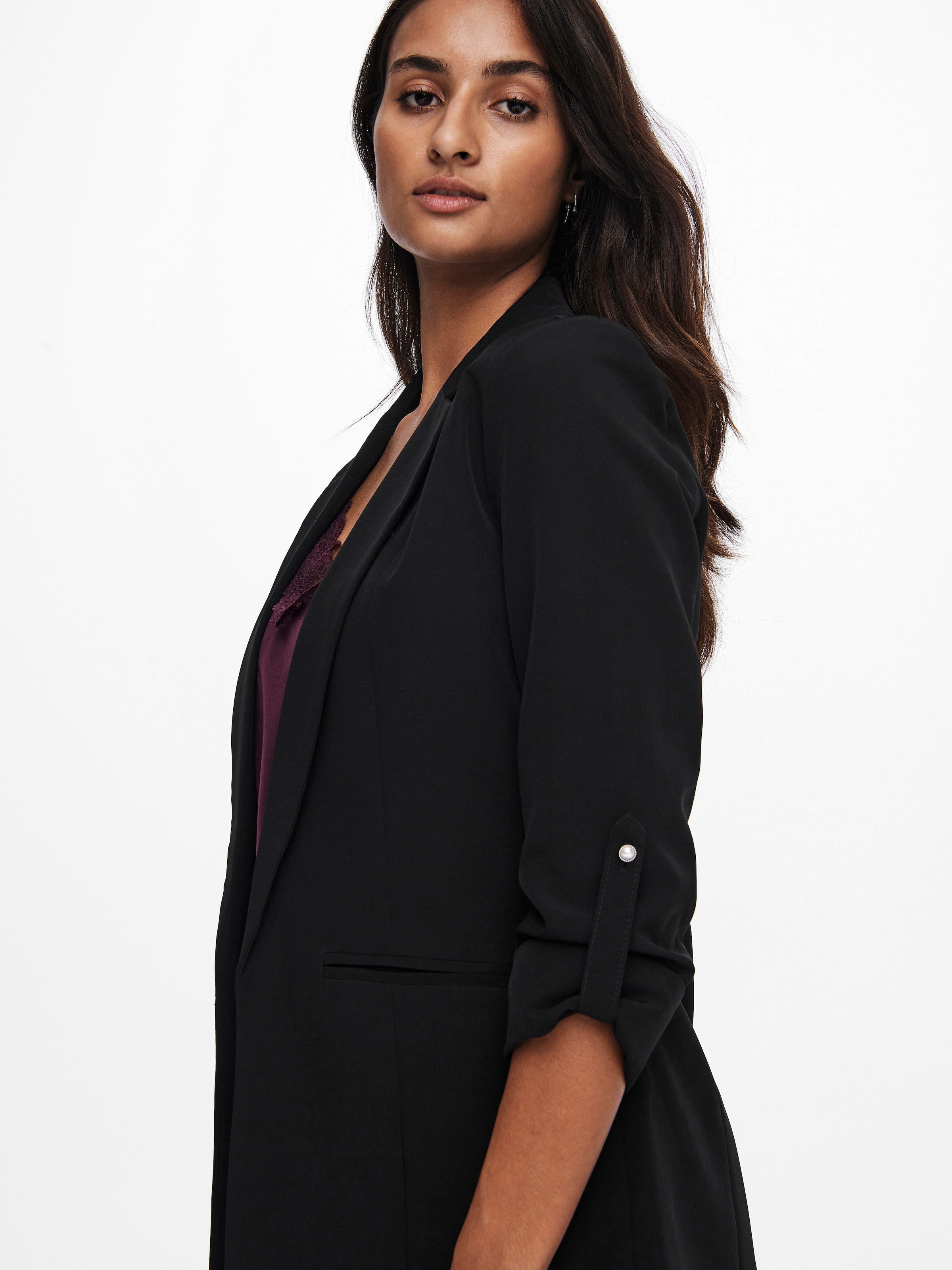 ONLY Blazer court »ONLKAYLE-ORLEEN 3/4 BLAZER TLR NOOS« Materialmix, regular fit