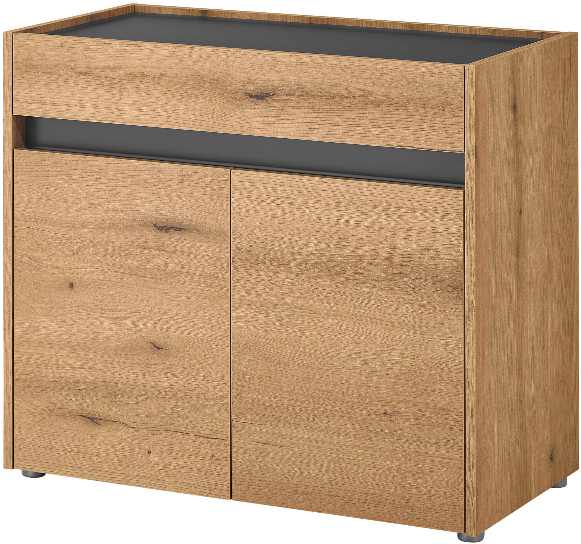 Home affaire Commode »GiRON/CiTY, Schrank in vier Farben, modernes Sideboard, Kommode« viel Stauraum, Schublade, 80 cm breit