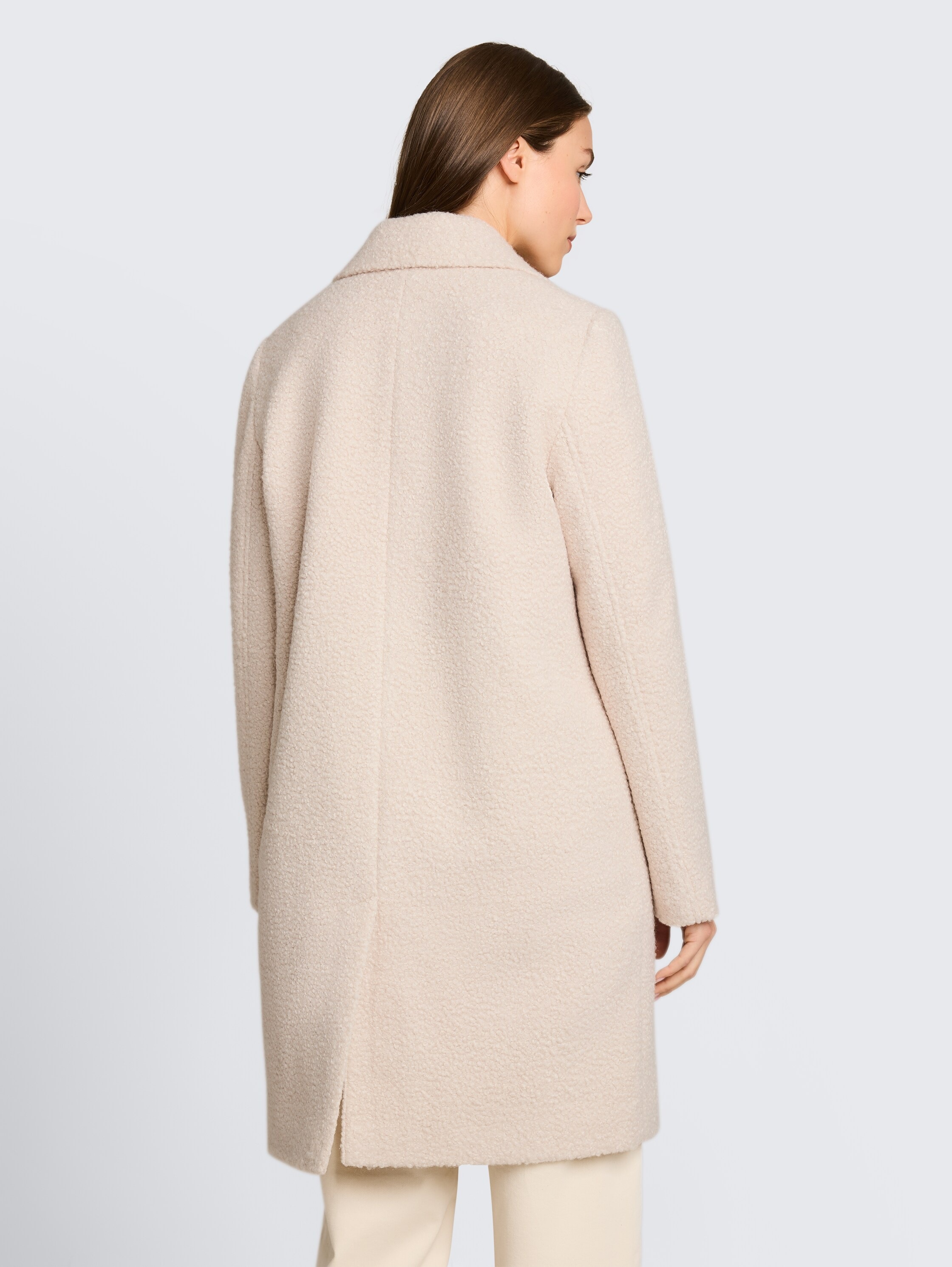 TOM TAILOR Manteau court avec col à revers et patte de boutonnage