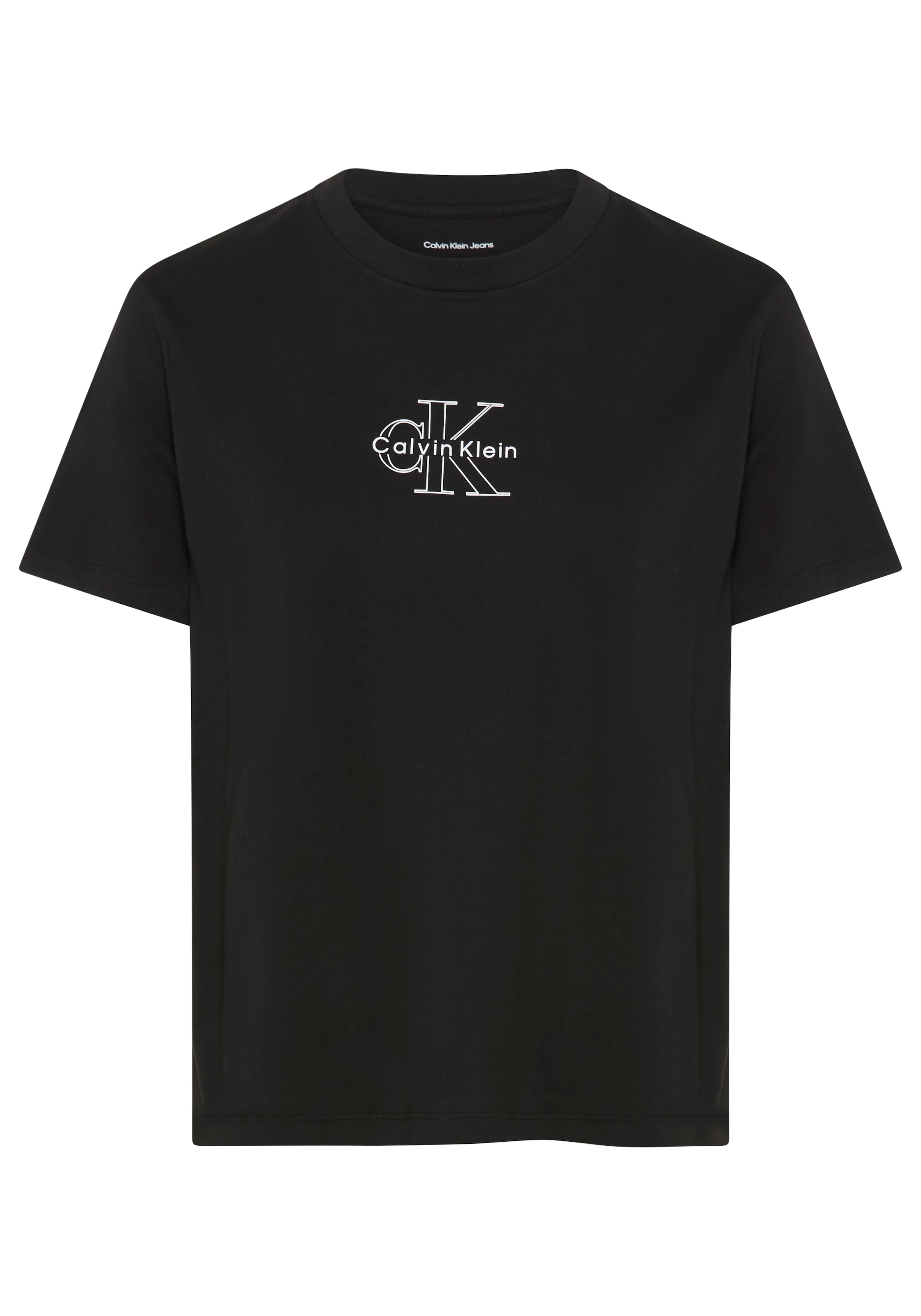 Calvin Klein Jeans T-Shirt »CLASSIC SEASONAL MONOLOGO TEE« Regular fit, Logoschriftzug