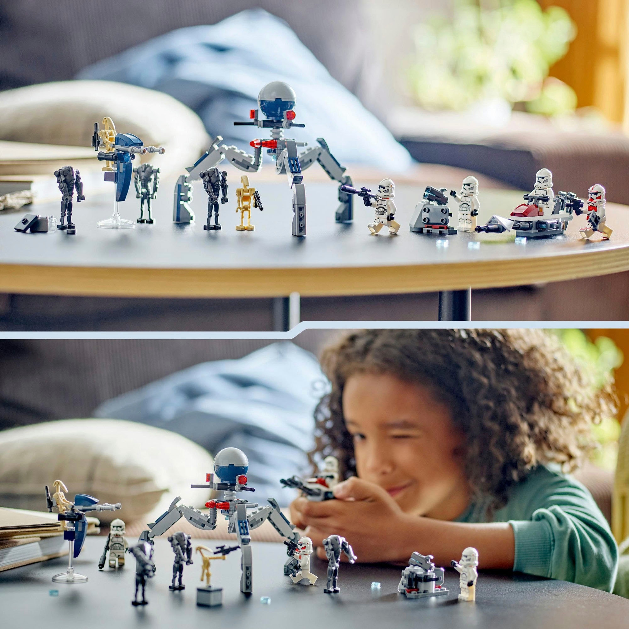 LEGO® Pions de construction »Clone Trooper™ & Battle Droid™ Battle Pack (75372), LEGO Star Wars™« Made in Europe