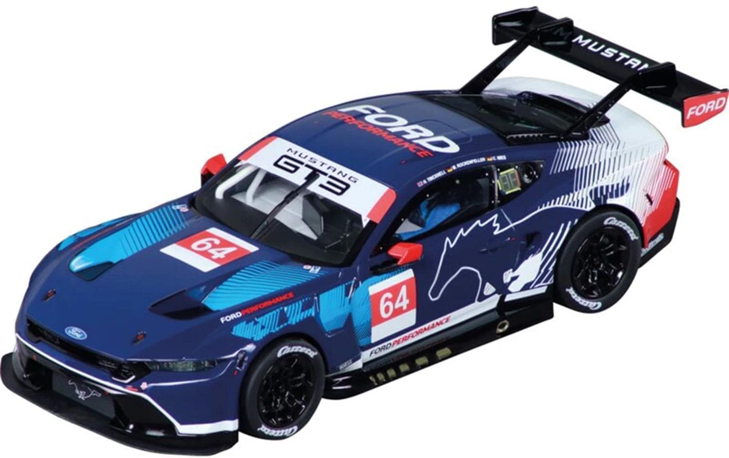 Carrera® Voiture de course »Ford Mustang GT3 No.64 Slotcar 1:32« Licht, Rücklicht