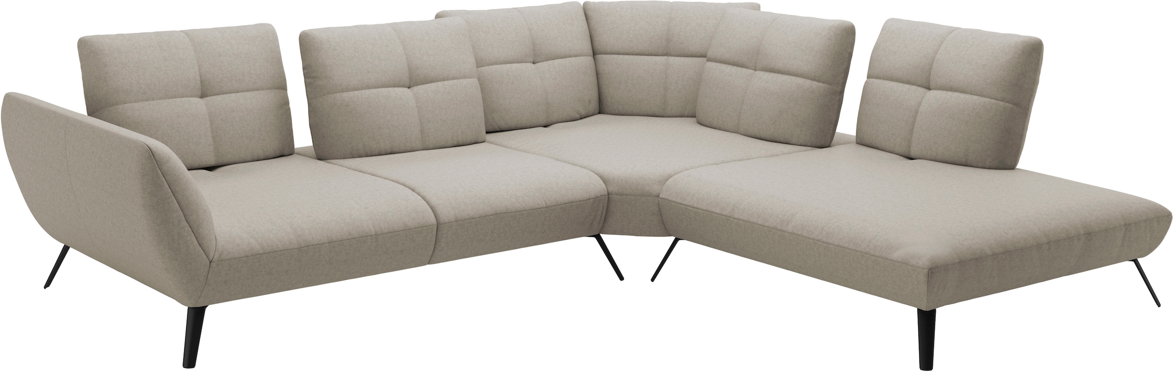 GOODproduct Ecksofa »Mikado L-Form« inkl. Sitztiefenverstellung und Armteilverstellung