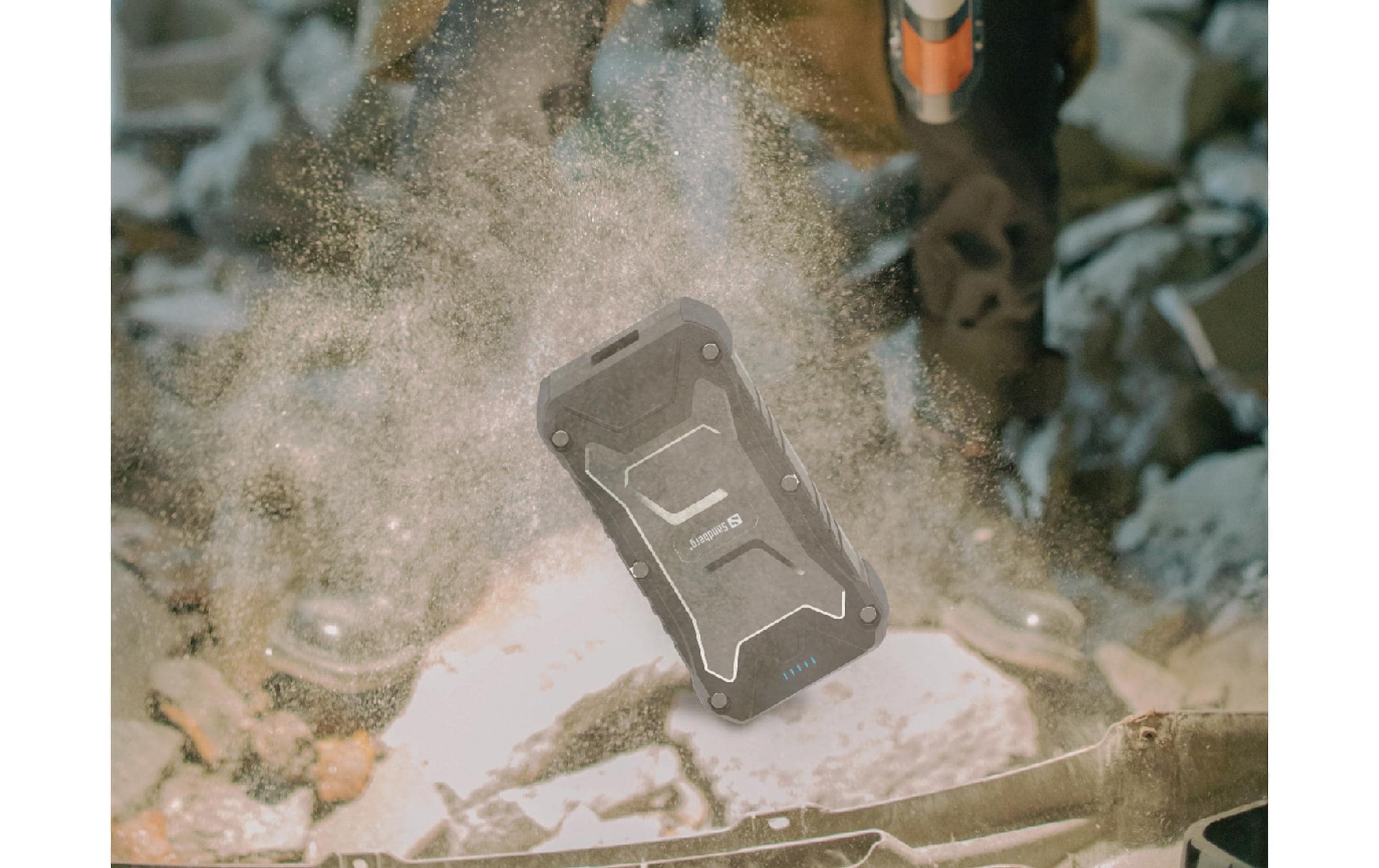 Sandberg Powerbank »Survivor 20000 mAh« Wireless Charger