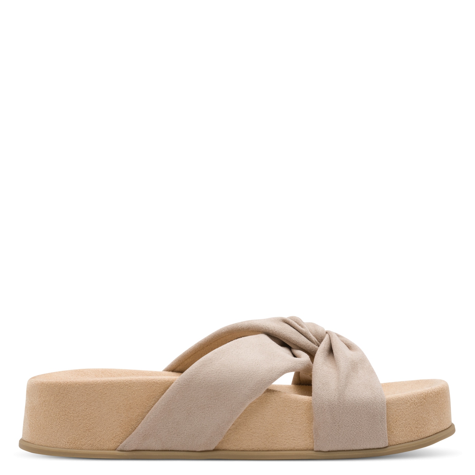 MARCO TOZZI Pantolette  Compensé, chaussure à enfiler, chaussure d'été avec équipement Feel Me