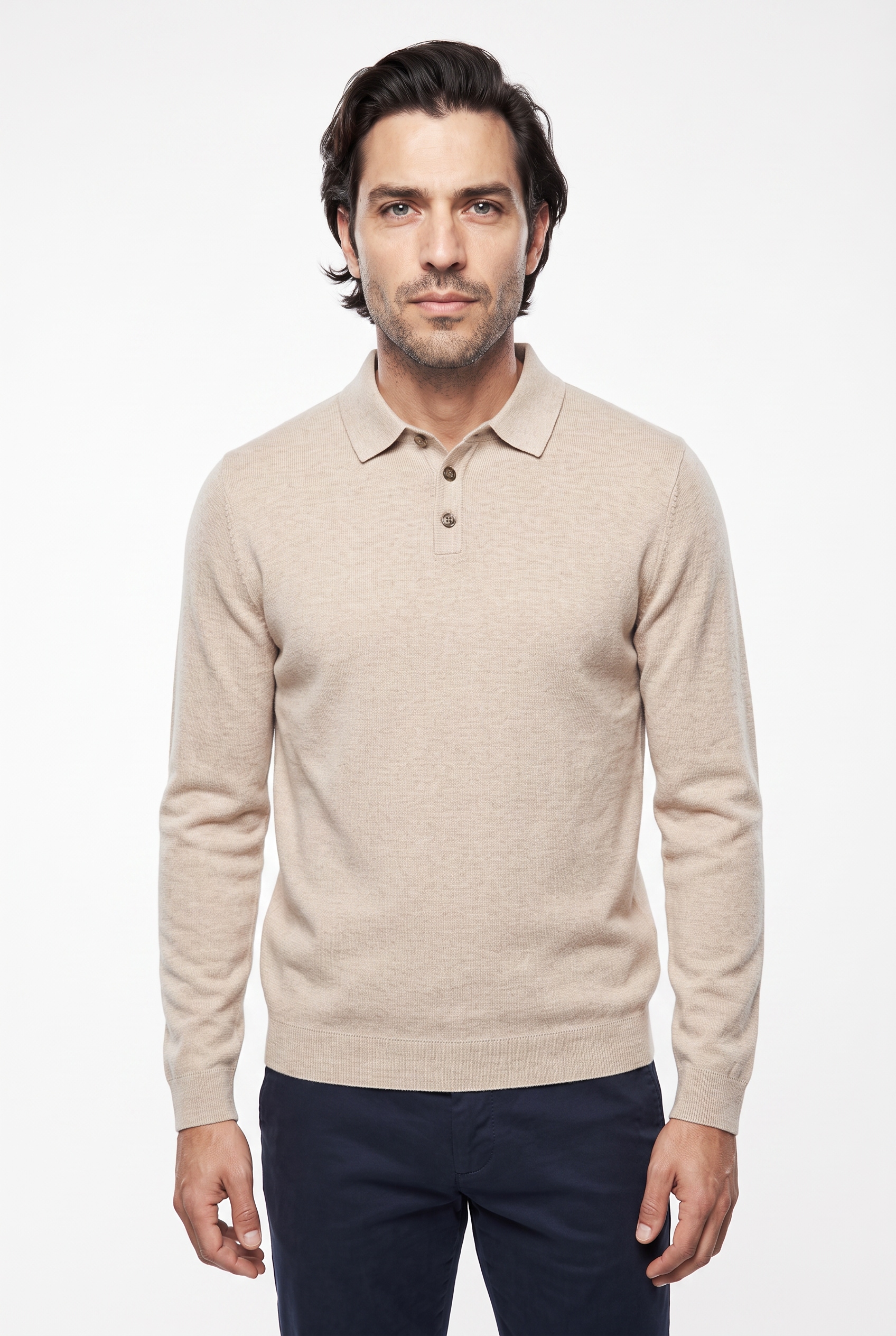 FYNCH-HATTON Pull en tricot avec broderie logo