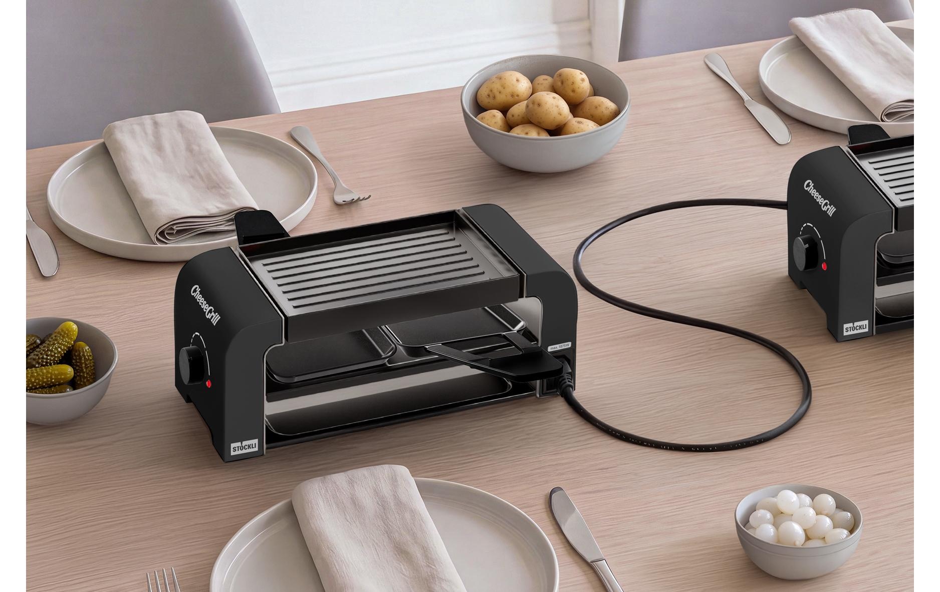 Stöckli Raclette »Stöckli CheeseGrill 2 Connect 2 Personen«