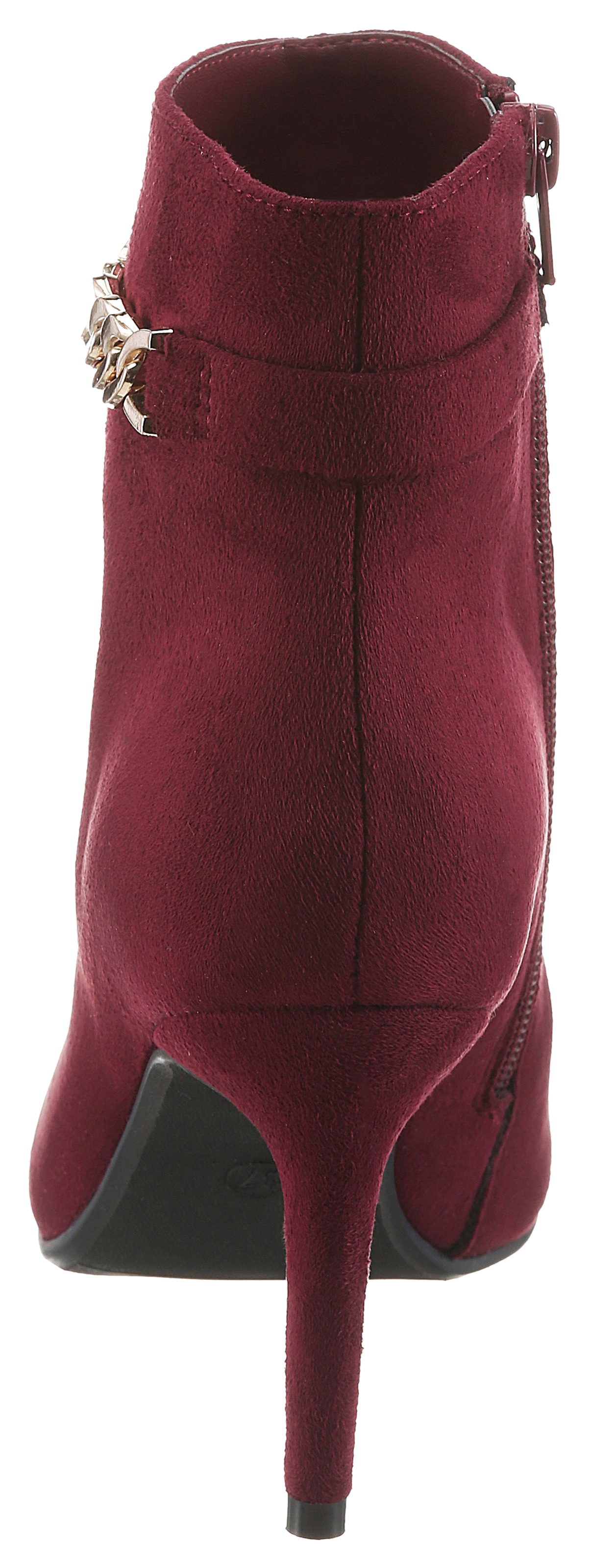 Aniston SHOES Bottines  bottines avec chaîne décorative dorée - NOUVELLE COLLECTION