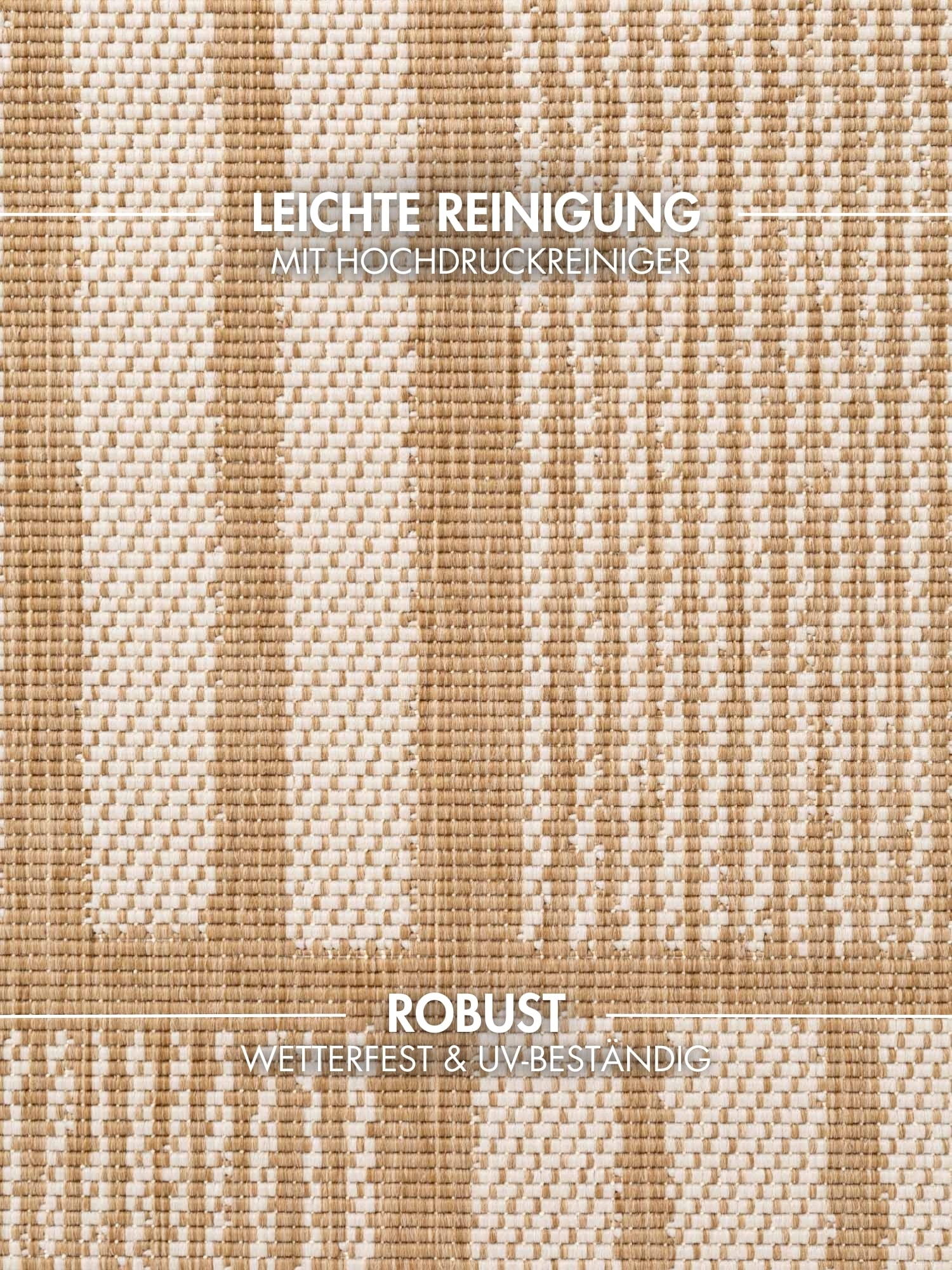 Ted Baker Teppich »Allington« rechteckig 8 mm Höhe Designteppich, Wetterfest, Pflegeleicht, Modern, Wohnzimmer, Terrasse